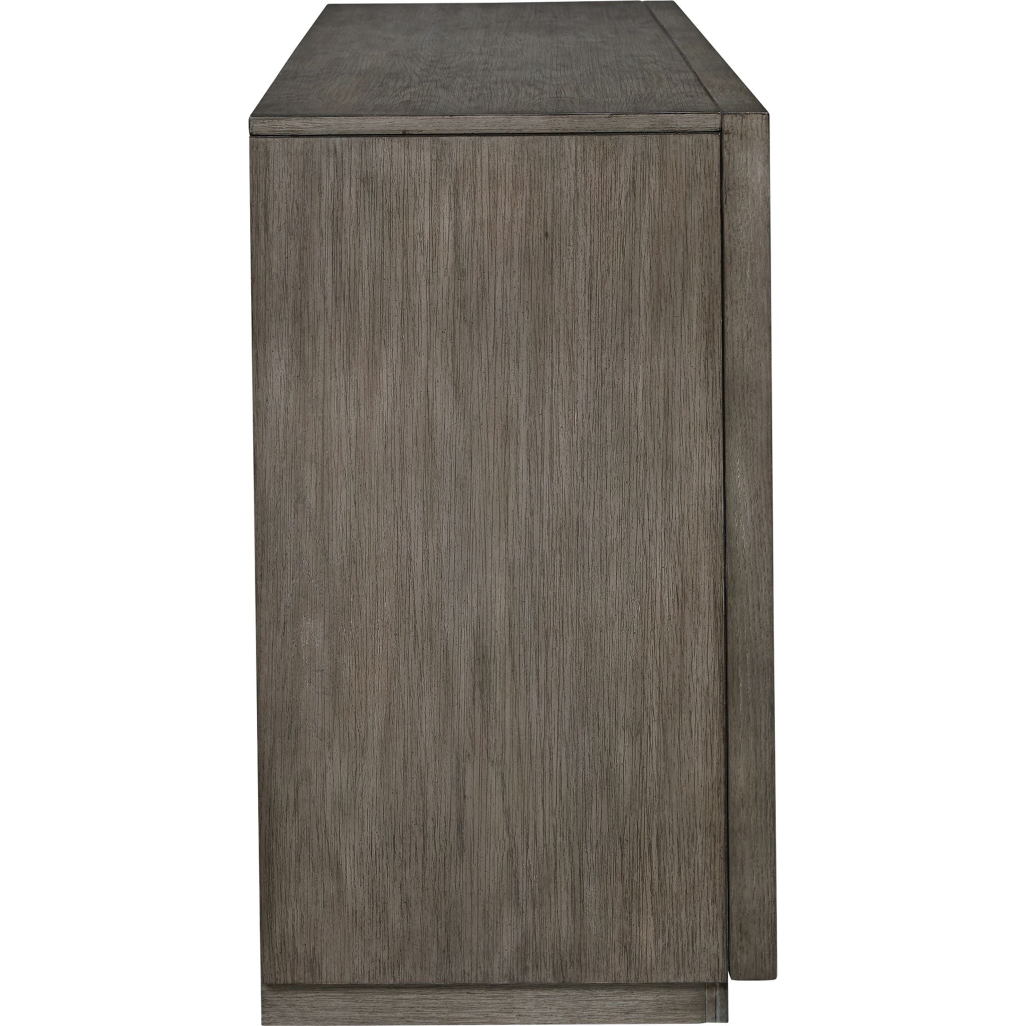 Anibecca 60-Inch Gray Dining Server Buffet Table with Storage - Modern Sideboard for Dining Room, Living Room, and Entryway Organization