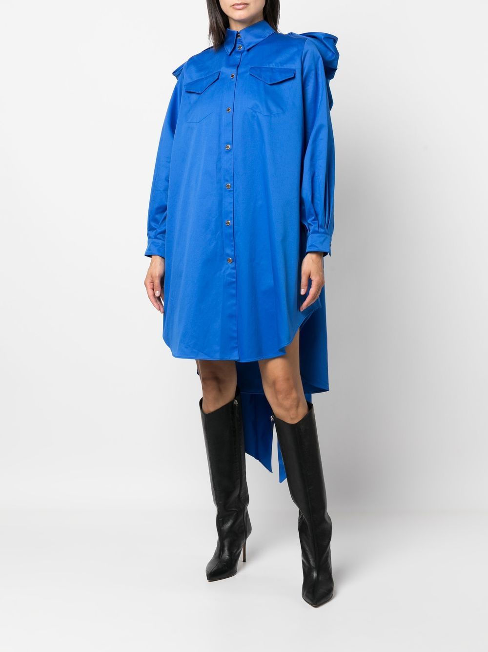 AZ FACTORY BY THEBE MAGUGU Women's Blue Dresses - Elegant & Stylish for Casual Outings, Parties & Special Events