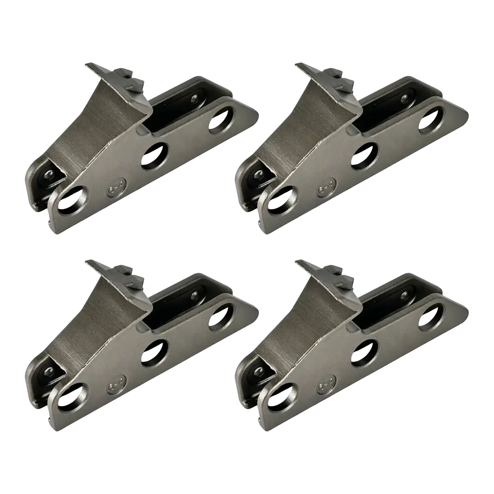 Adjustable 3-Button Rim Clamp Jaw Set for X Models Tire Changers - Fits 6-22 Inch Wheels (Set of 4) - Perfect for Auto Repair Shops & Tire Replacement Services