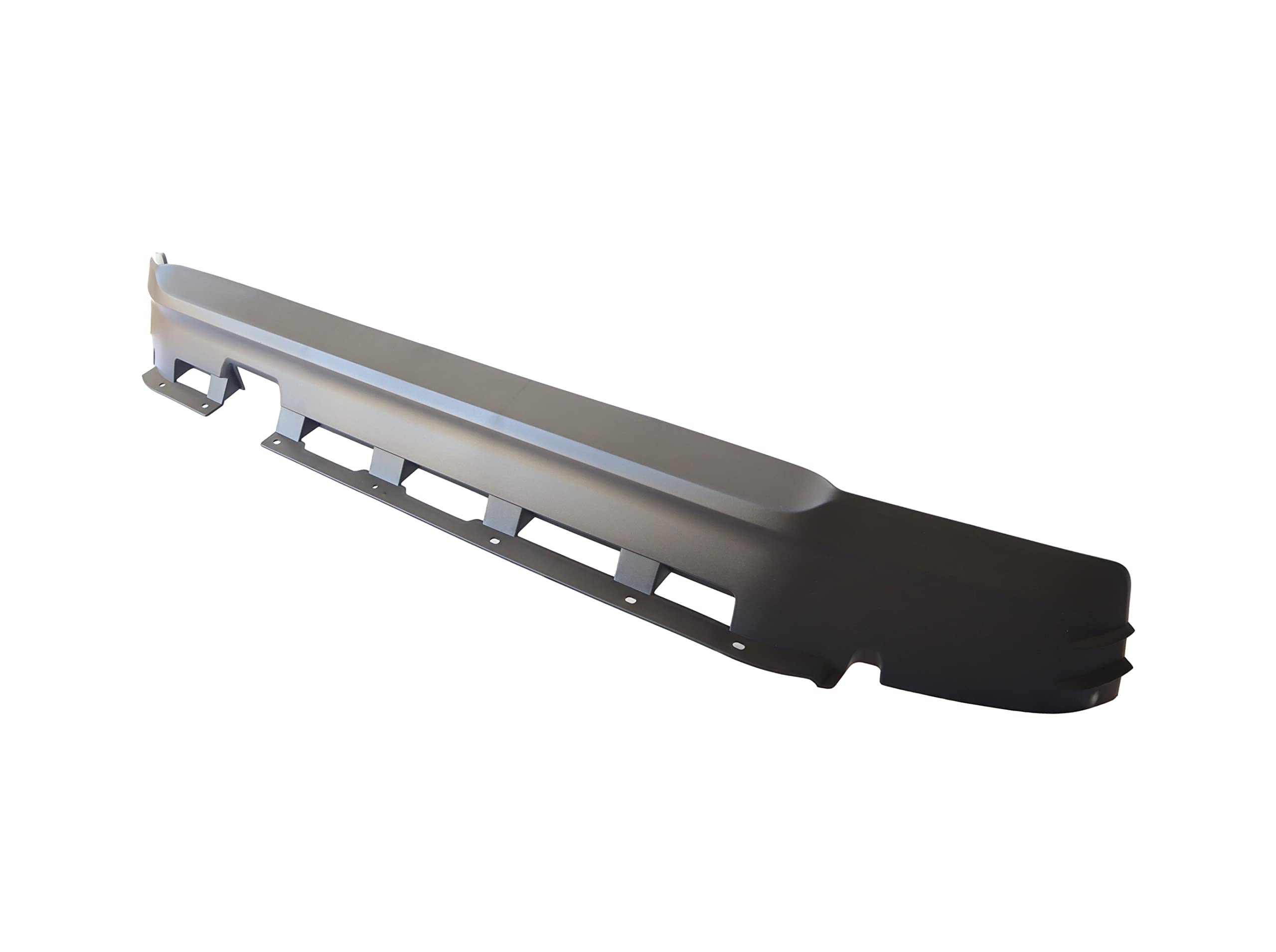 Textured Black Plastic Front Valance Lower Panel Air Deflector Apron - Compatible with Toyota Tacoma 2016-2021 Models (Part #5385104070, TO1093130) - Perfect for Off-Road Protection & Enhanced Aerodynamics