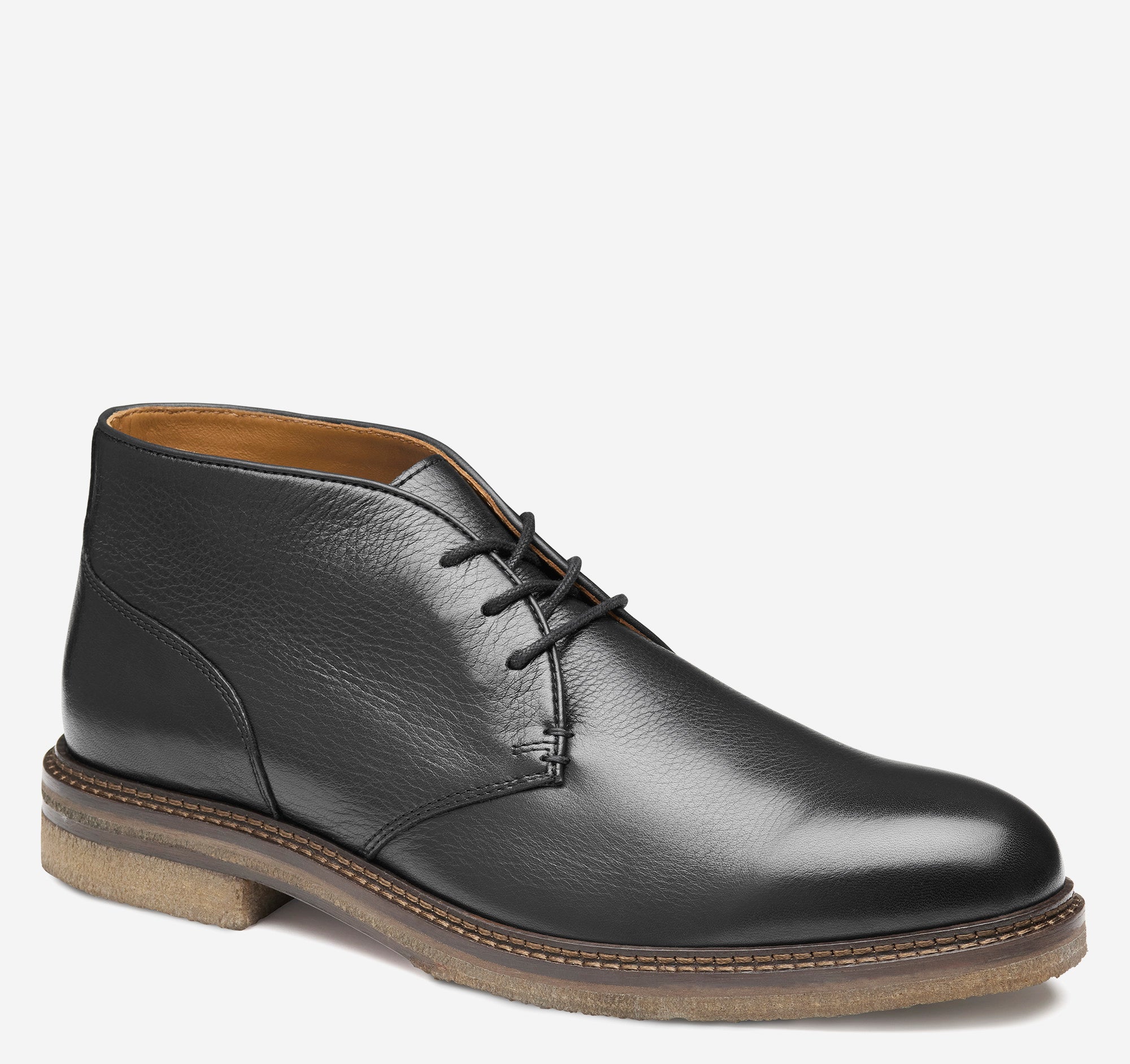 Premium Men's Calder Chukka Boots - Comfortable Leather Ankle Boots for Casual & Work Wear - Perfect for Office, Travel & Outdoor Activities