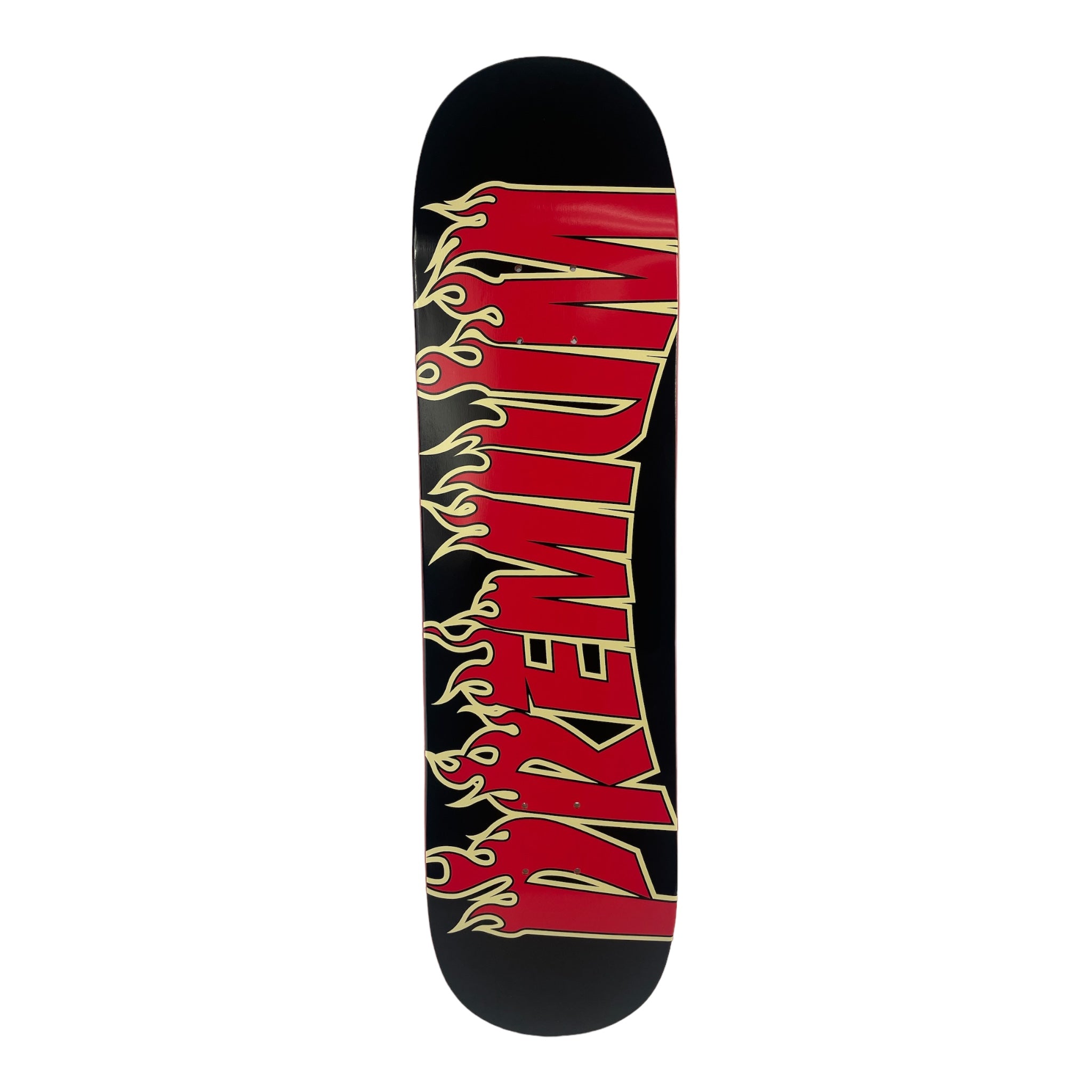 Premium Burn Black Skateboards - Choose Your Size for Street Skating & Tricks | High-Performance Deck for Beginners & Pros