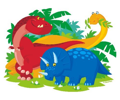 Dinosaurs Edible Cupcake Toppers - 24pcs Dino Party Decorations for Birthday Cakes, Cookies & Desserts | Perfect for Kids Birthday Parties, Baby Showers & Themed Events
