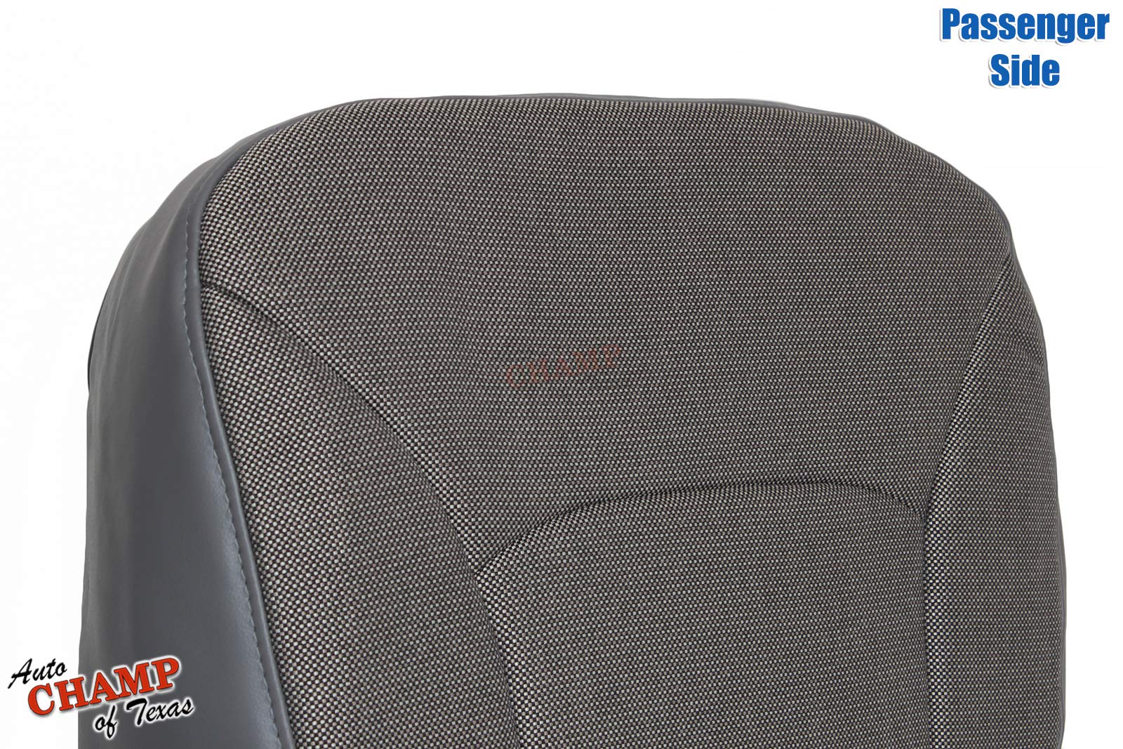 2003 Ford E-150 E-250 E-350 Van XL XLT Passenger Side Bottom Cloth Seat Cover - Medium Flint Gray | Replacement Seat Cover for Ford Vans | Perfect for Restoration, Protection & Customization