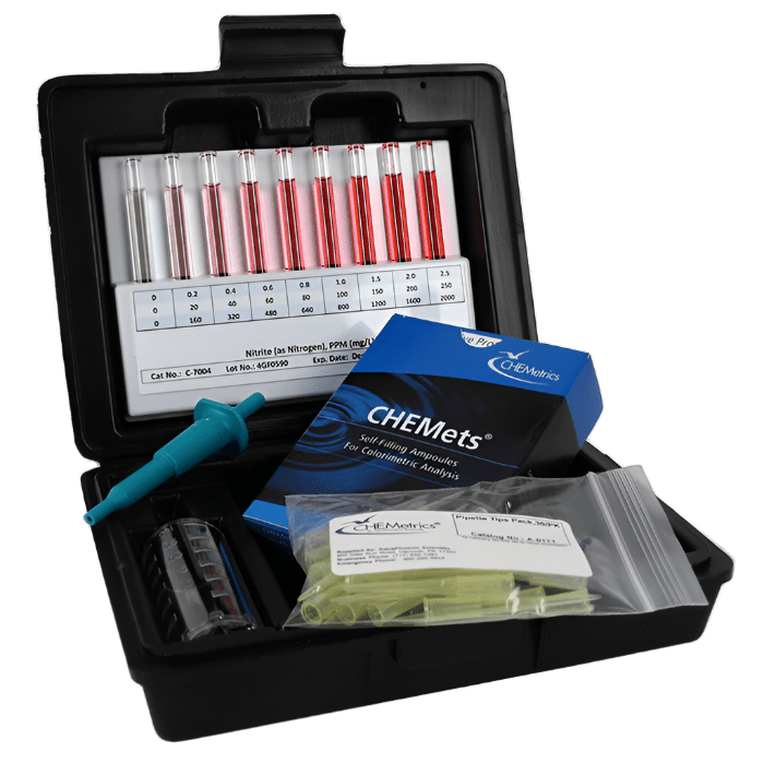 High Range Nitrite Test Kit (0-250 ppm) - Accurate Water Testing for Aquariums, Pools, and Industrial Use