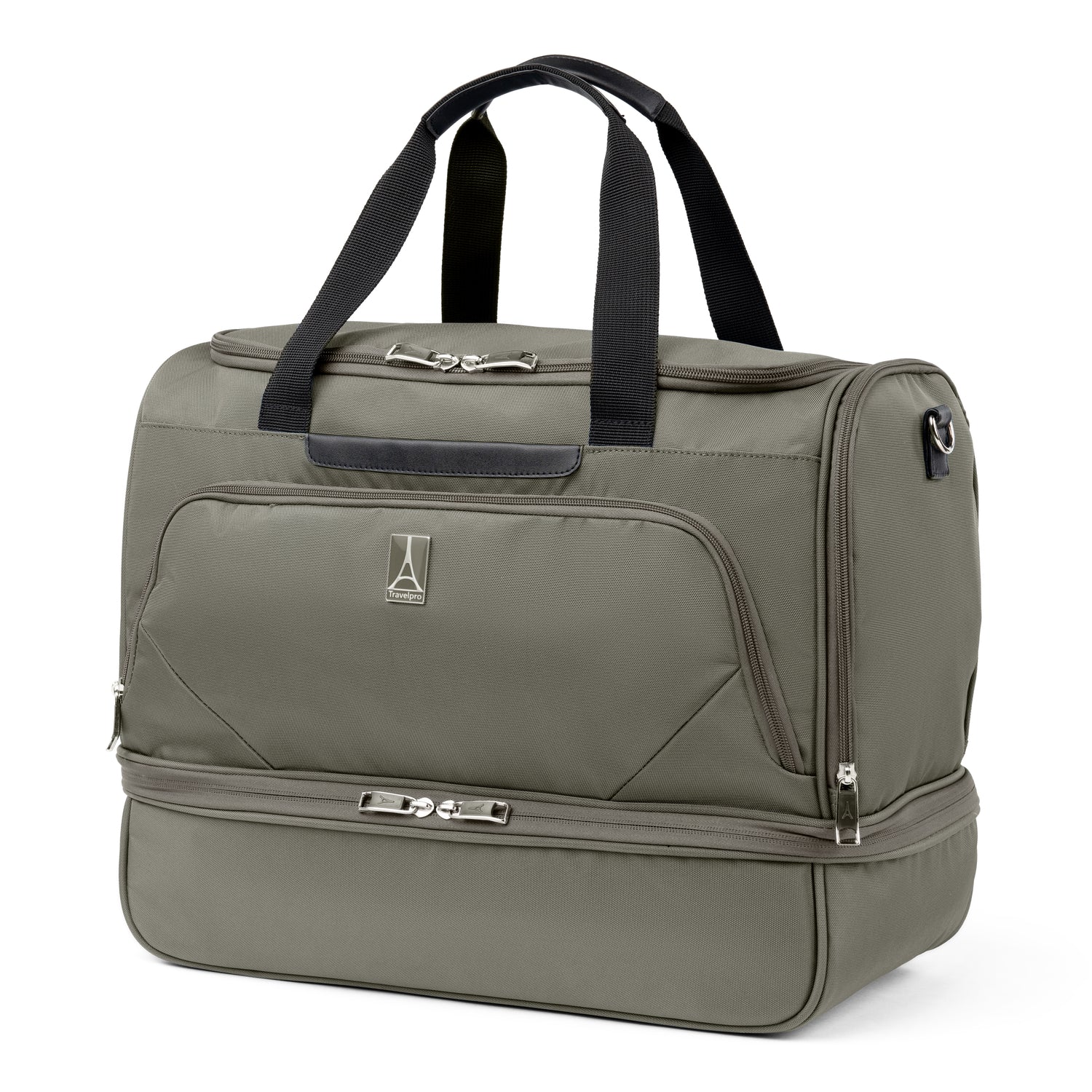 Travelpro Maxlite 5 Drop Bottom Weekender Bag - Lightweight Expandable Carry-On Luggage for Business Travel & Weekend Getaways - Perfect for Airplane, Train & Road Trips