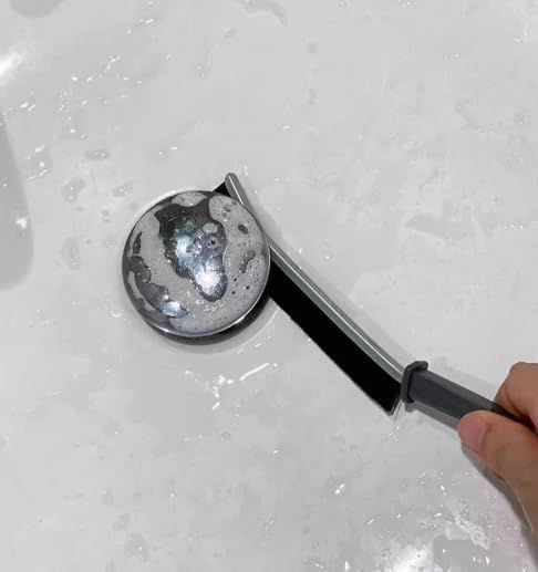 PRETOX Mini Gap Cleaning Brush Set of 3 - Hard Bristle Crevice Cleaner for Kitchen, Bathroom, Tiles & Windows - Multi-Purpose Cleaning Tool for Tight Spaces, Corners & Hard-to-Reach Areas - Ideal for Home, Toilet & Office Cleaning