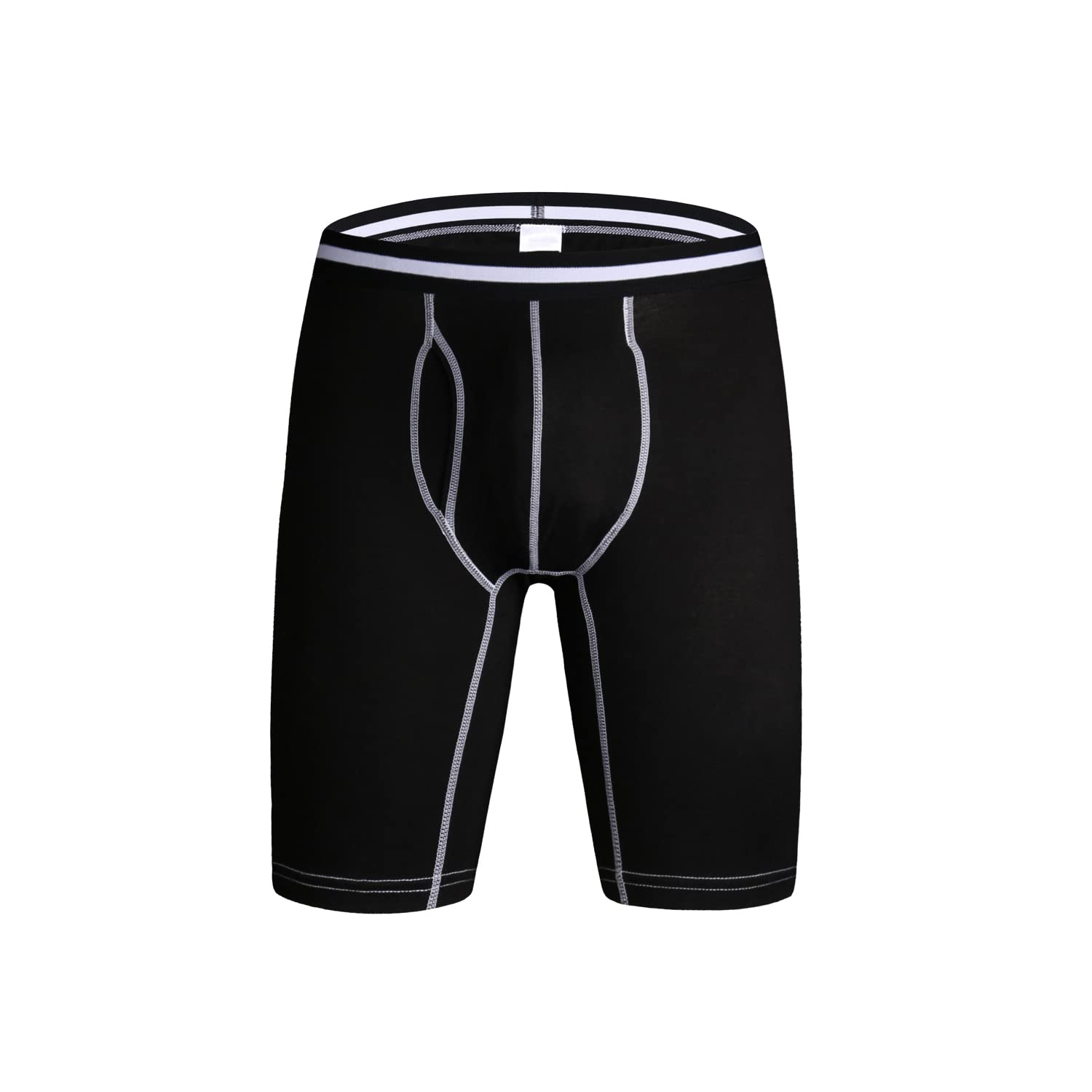 Premium Azuki Men's Underwear - Soft Long Leg Boxer Briefs for Comfort & Support - Perfect for Workout, Travel & Everyday Wear