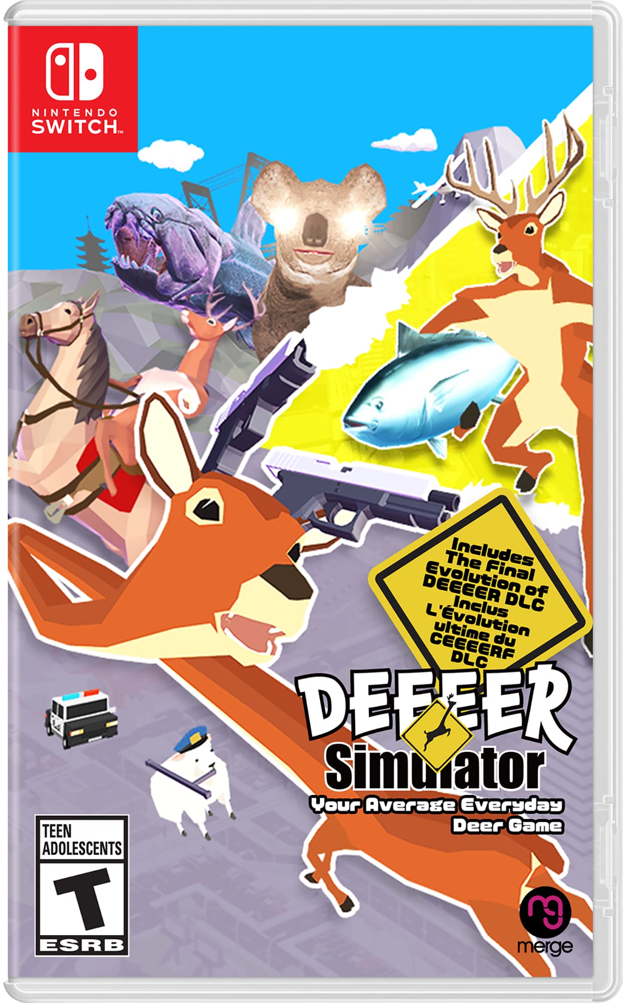 DEEEER Simulator: Realistic Deer Simulation Game for Nintendo Switch - Perfect for Animal Lovers & Casual Gamers