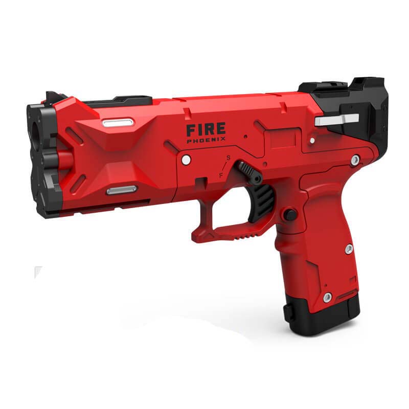 Fire Phoenix Hold Open Dart Blaster Toy - Foam Dart Gun for Kids & Adults - Outdoor & Indoor Nerf Battle Games, Birthday Party Favors, Backyard Target Shooting Fun