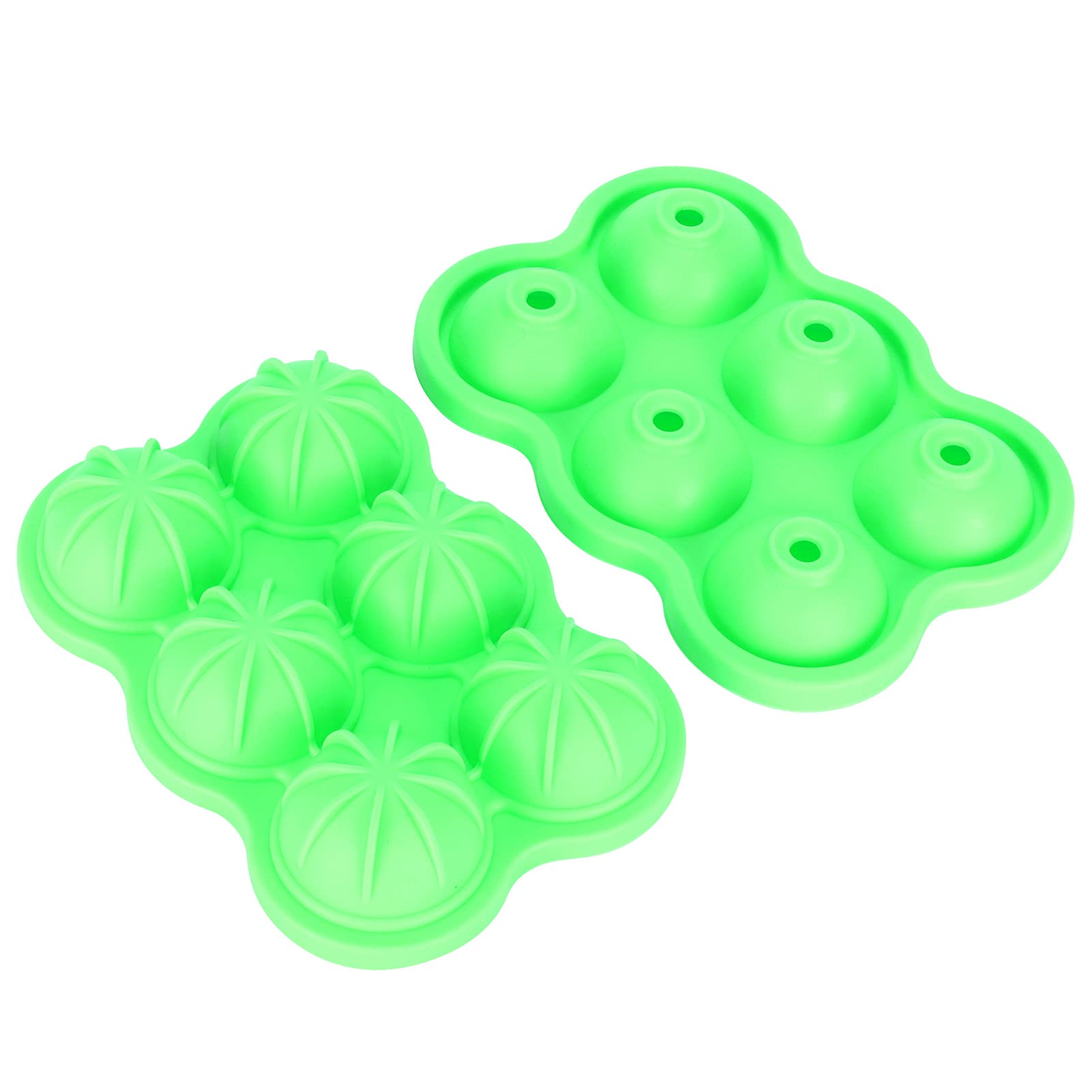 Premium Stainless Steel Ice Ball Mold - Corrosion Resistant, Durable & Pressure Safe - Perfect for Cocktails, Whiskey, Bars, Weddings, Hotels & Home Use (Green)