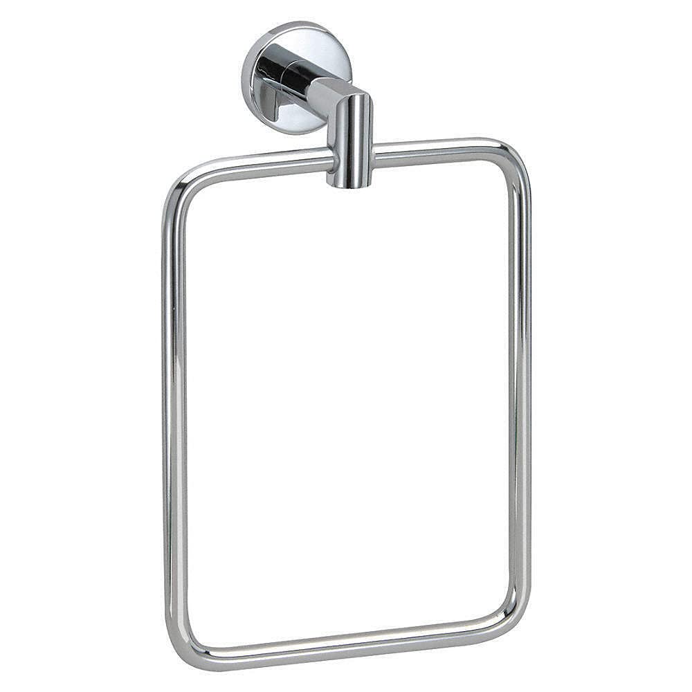 Polished Chrome Towel Ring - 5-7/8 Inch Wide Bathroom Accessory for Hand & Face Towels - Perfect for Modern Bathrooms & Powder Rooms