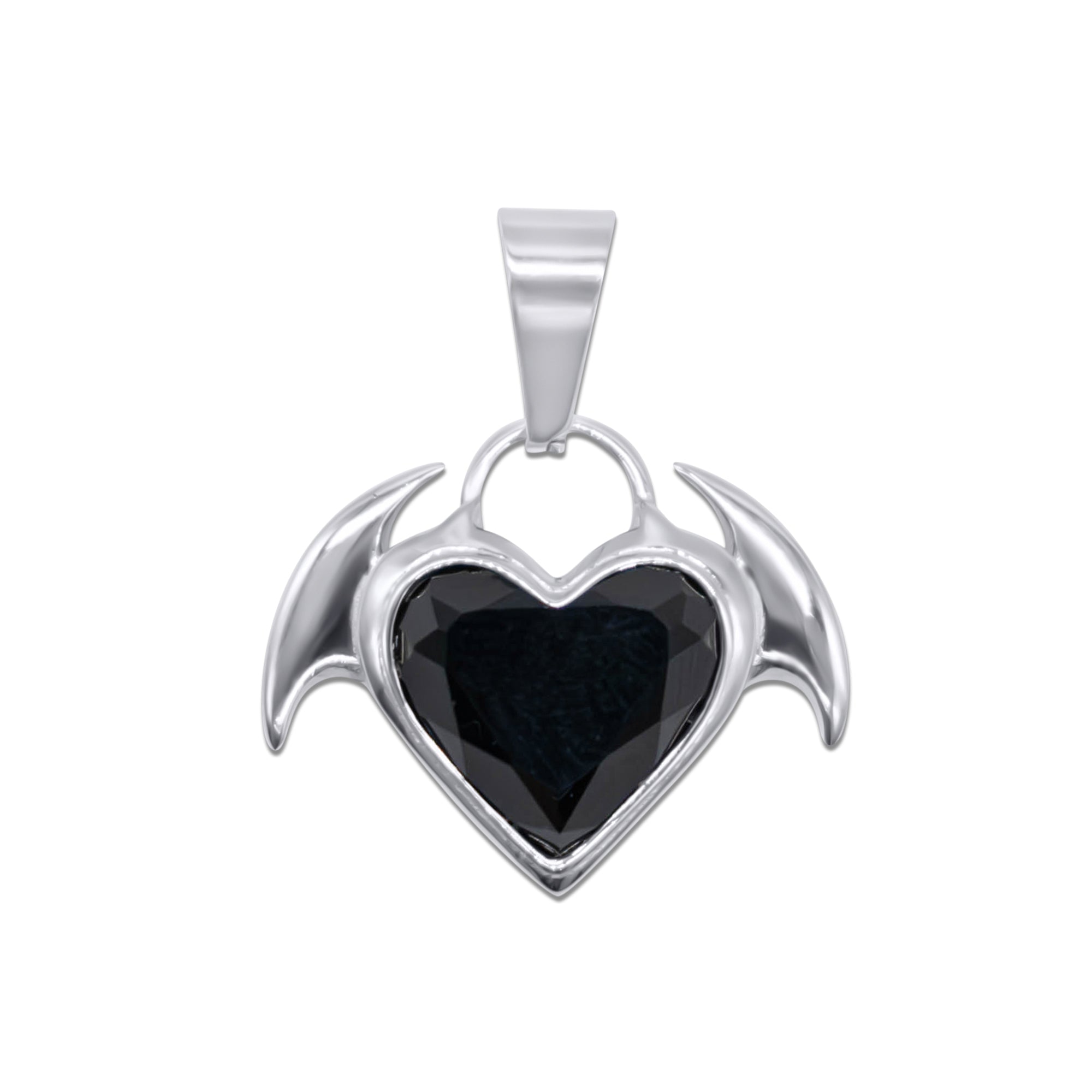 Charm Coven Nocturnal Succubus Pendant Necklace - Gothic Jewelry for Wiccan Rituals & Dark Aesthetic Fashion