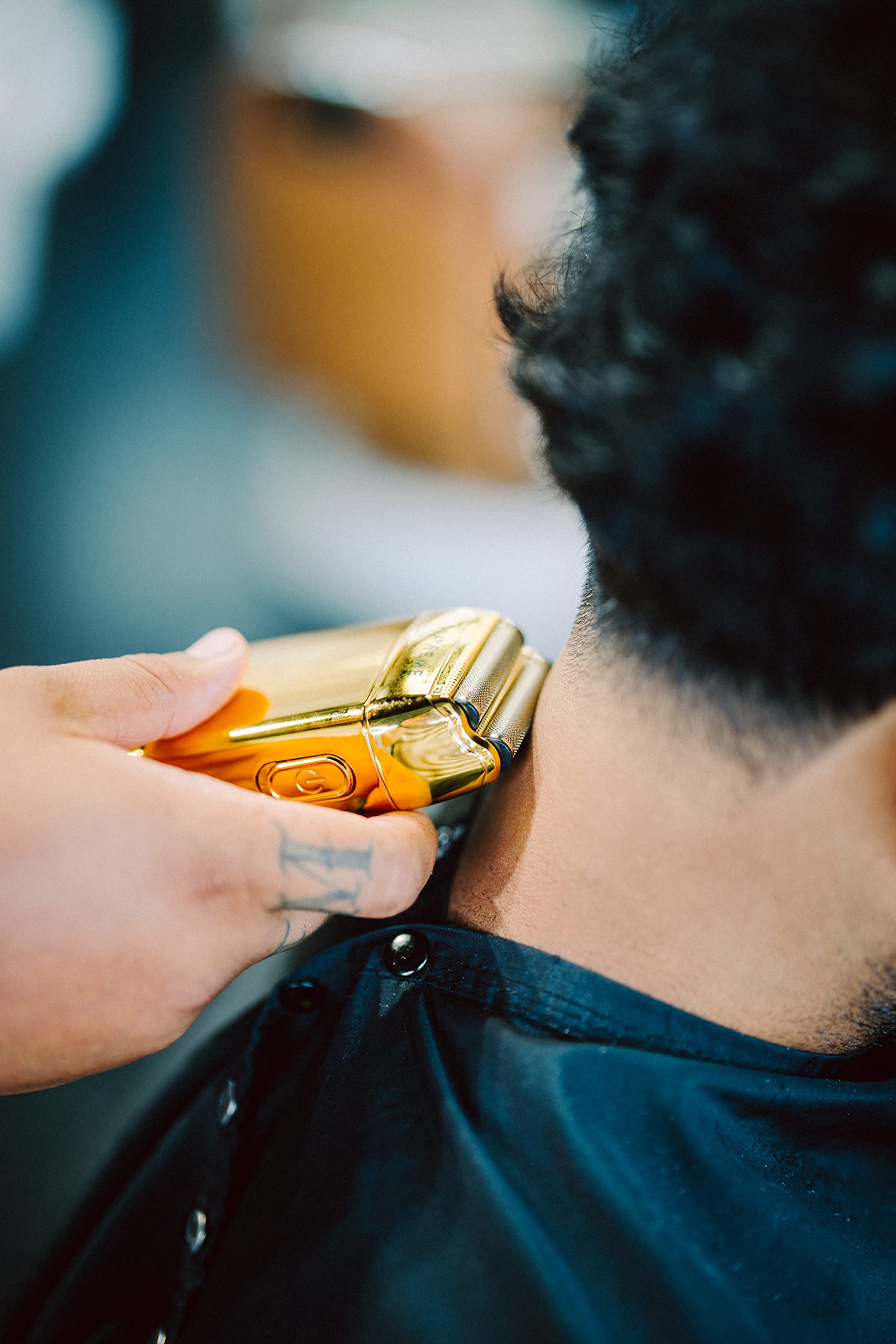 Supreme Trimmer 2-in-1 Electric Razor & Beard Trimmer Kit - T-Shaper & Crunch Foil Shaver for Men (STF602 & ST5200) | Gold Professional Barber Haircut Set | Perfect for Home Grooming, Travel & Salon Use