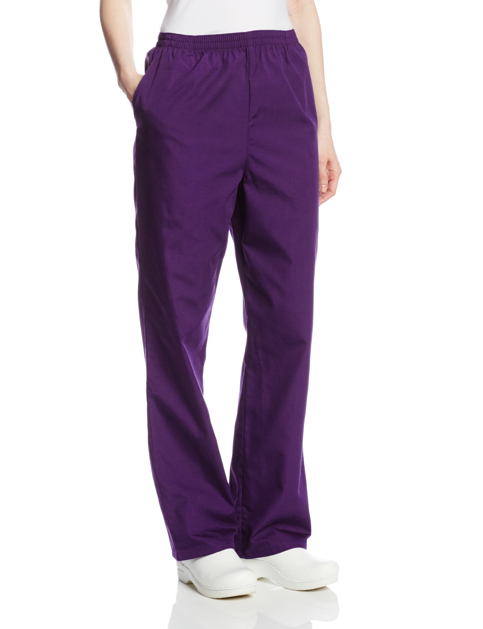 Cherokee Women's Pull-On Work Scrubs Pants for Nurses & Healthcare