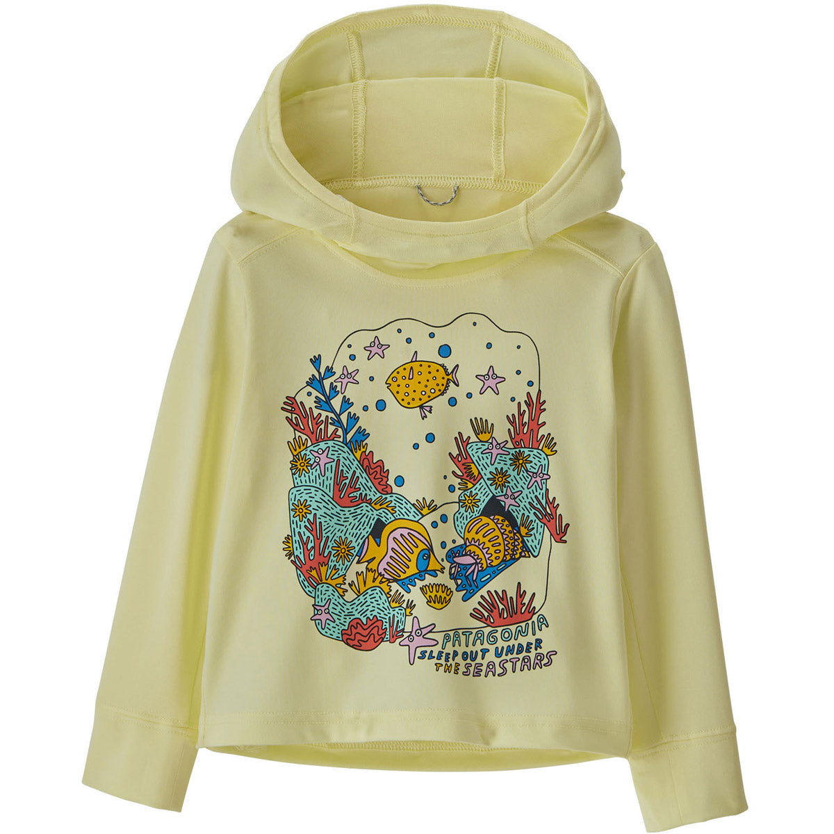 Patagonia Baby Capilene Silkweight UPF 50+ Sun Hoody - Lightweight UV Protection for Infants & Toddlers - Perfect for Outdoor Adventures, Beach Trips, and Sunny Daycare Play