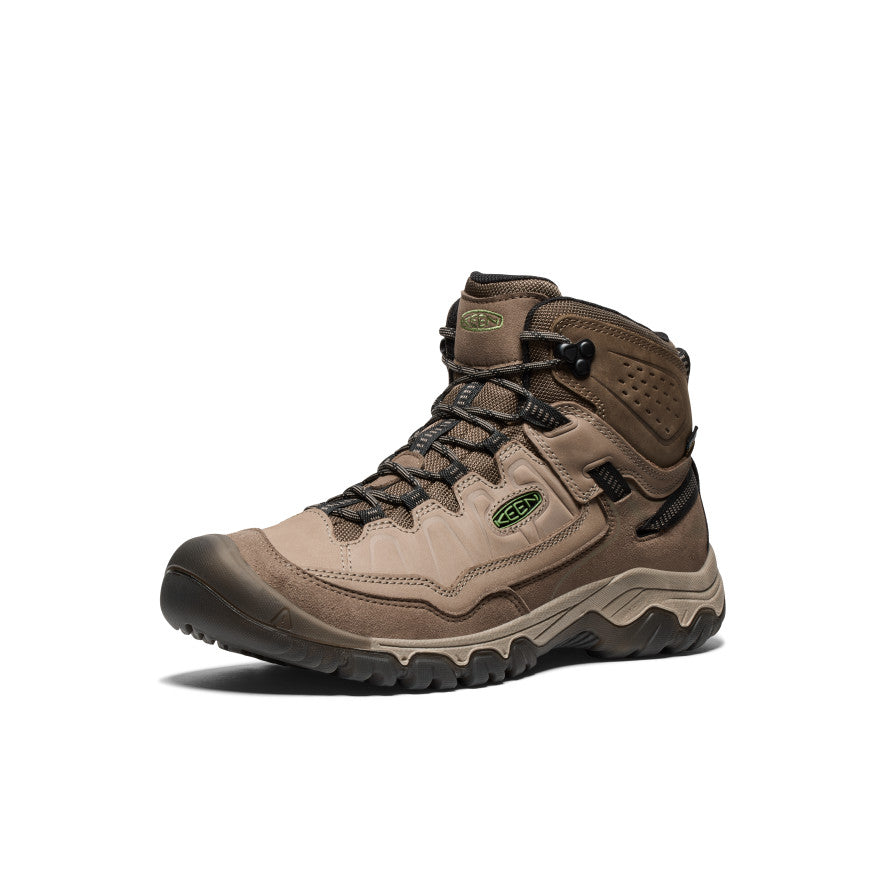 Men's Targhee IV Waterproof Hiking Boots - Brindle/Canteen - Lightweight & Durable Outdoor Shoes for Trail Walking, Backpacking & Mountain Climbing