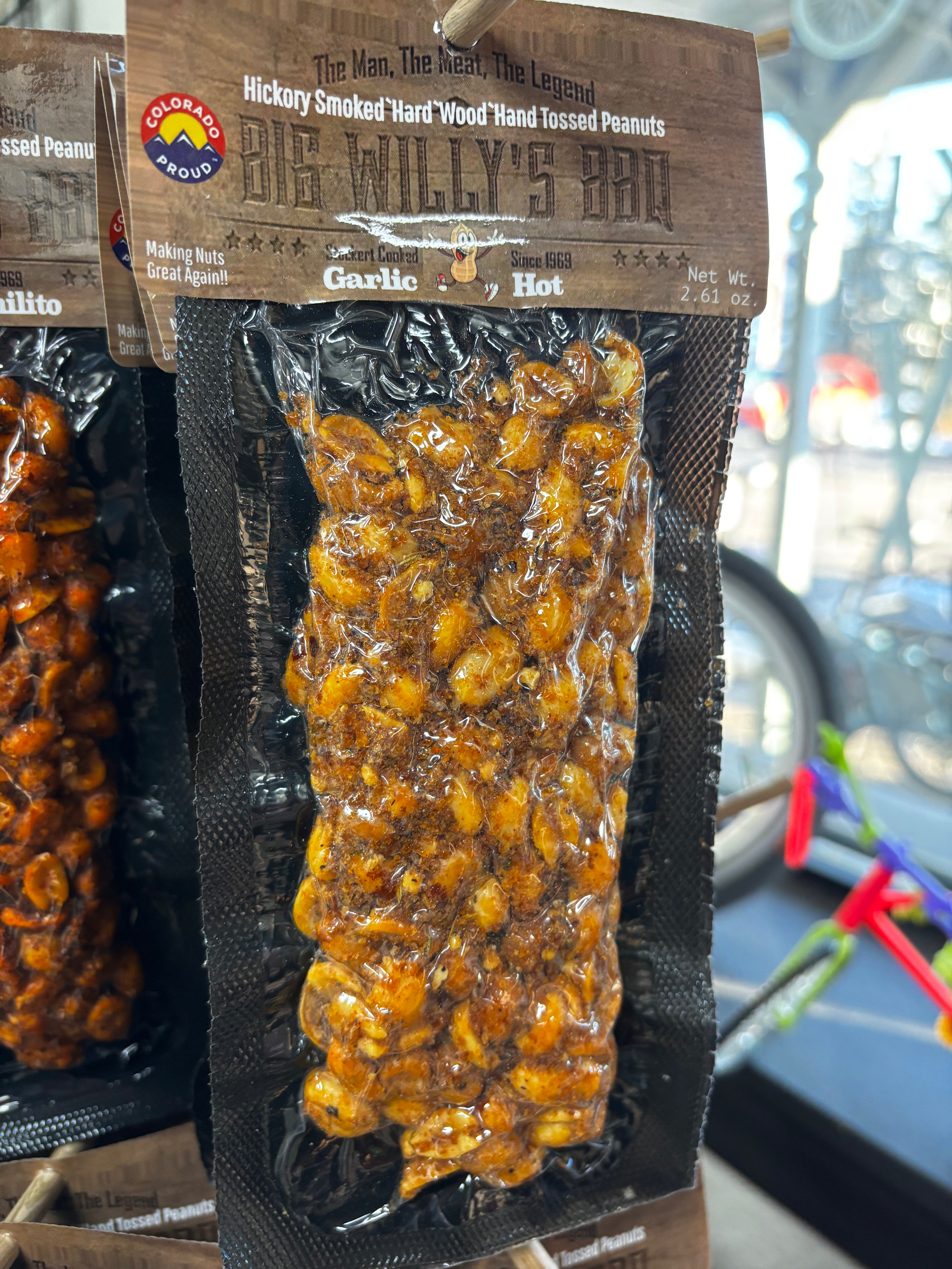 Big Willy's BBQ Smoked Peanuts - Premium Smoked Peanuts with Bold BBQ Flavor - Perfect for Snacking, Parties, and Outdoor Gatherings