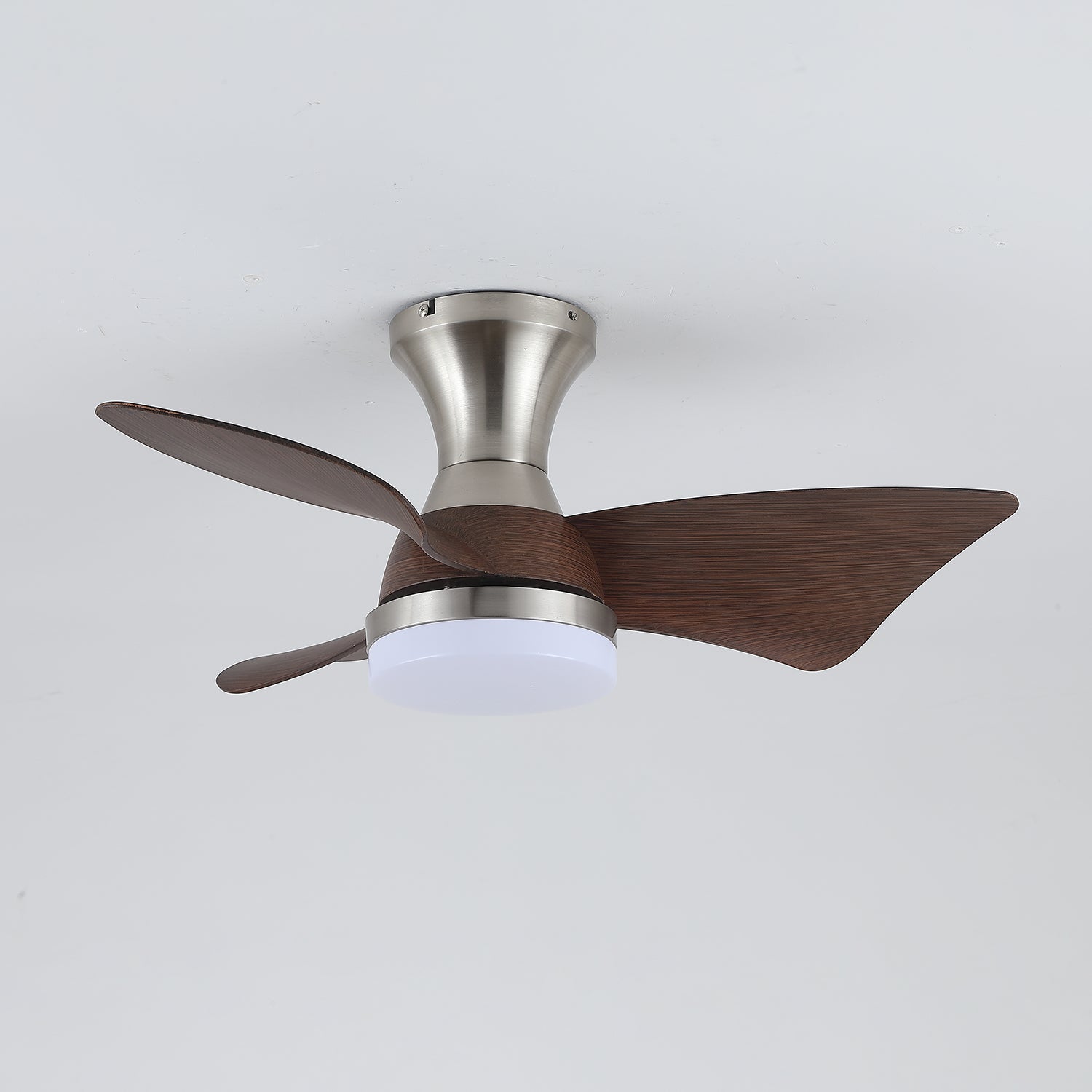 Breeze Lux Ceiling Fan with Light Kit - Modern Remote Control LED Ceiling Fan for Bedroom, Living Room & Office - Energy Efficient Quiet Cooling Fan with 3 Speeds
