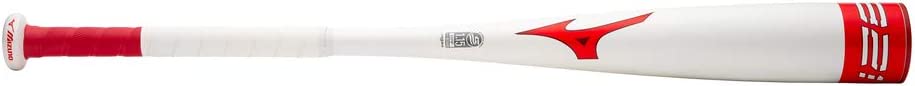 Mizuno B21 Hot Metal USSSA Baseball Bat 8oz - White & Orange - 2021 Model - Perfect for Youth & Adult Baseball Games, Training, and Tournaments