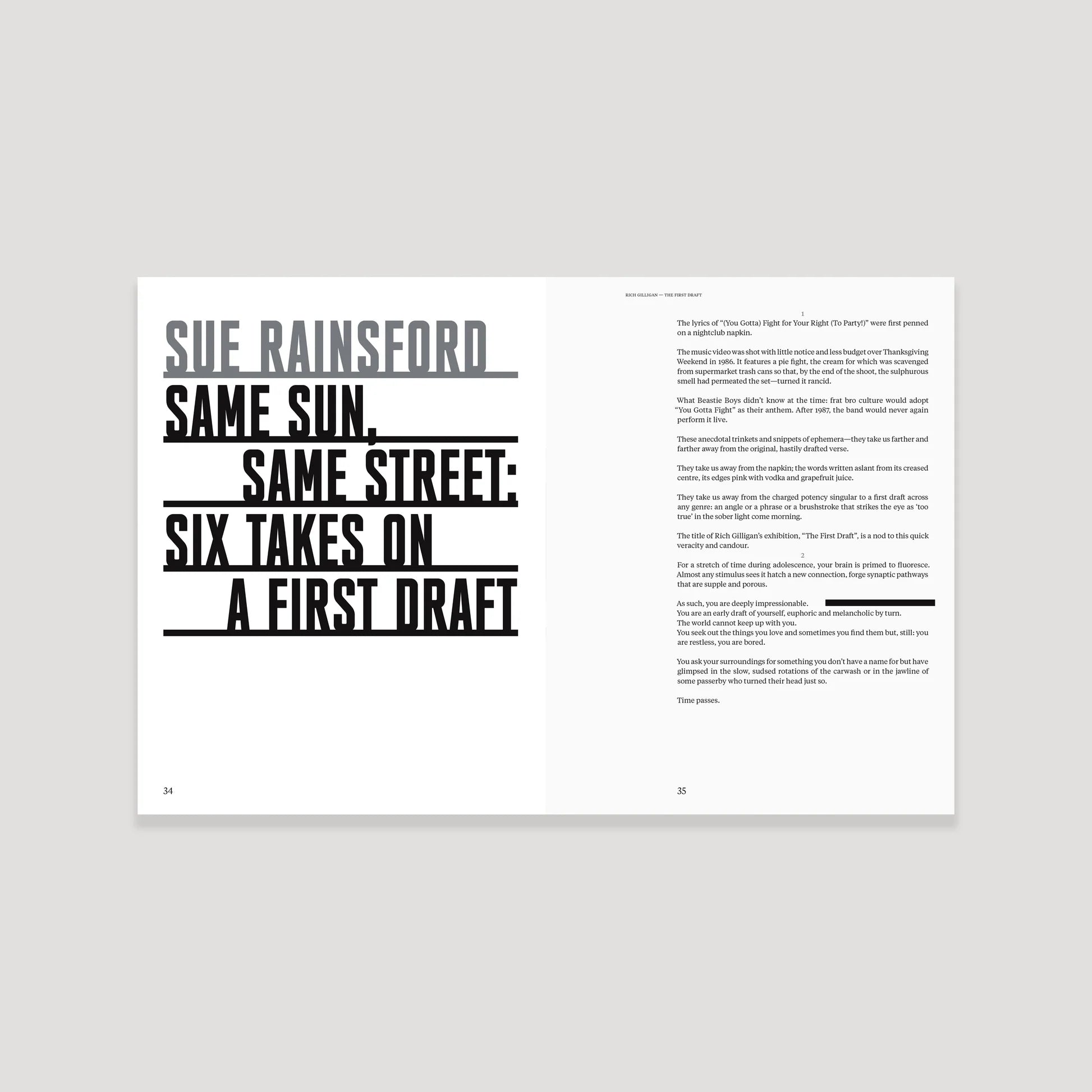 The First Draft by Rich Gilligan - Signed Collectible Book - Perfect for Book Lovers & Literary Gift Ideas