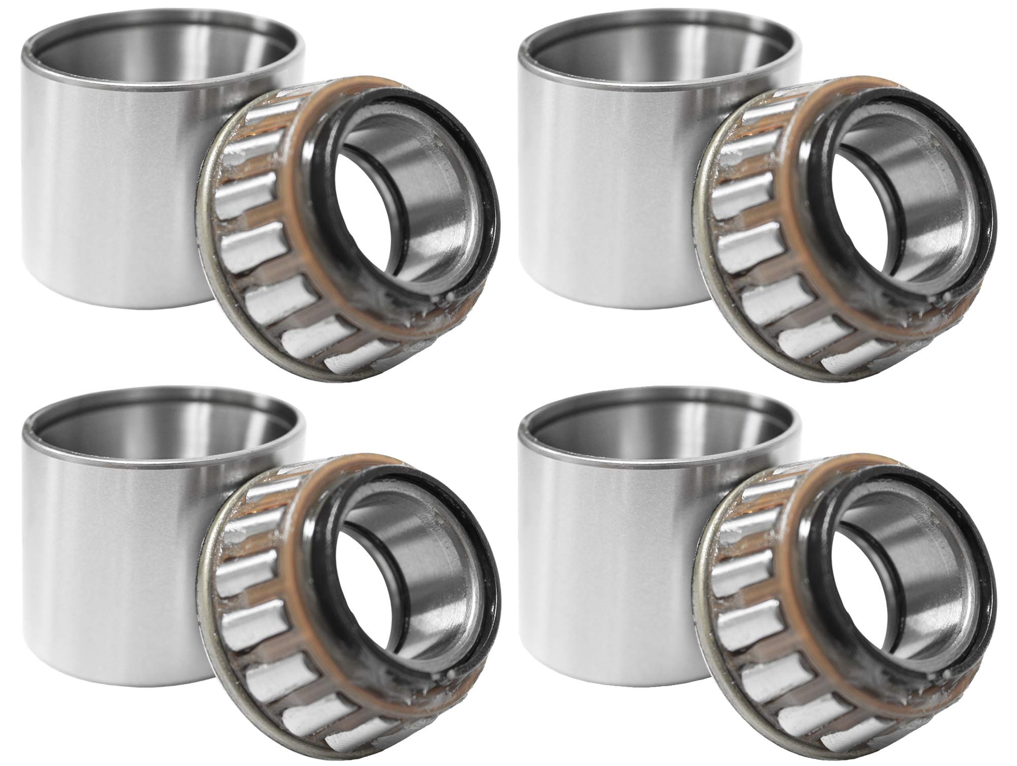 All Balls 25-1516-HP Heavy Duty Tapered Front & Rear Wheel Bearing Kit (4 Bearings) - Replacement for Can-Am Outlander MAX 1000 XTP 2013-2019 - Off-Road ATV & UTV Maintenance & Repair