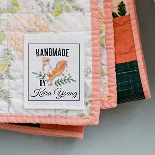 Handmade Chicken Quilt - Cozy Farmhouse Decor for Bedroom, Nursery, or Living Room - Perfect Gift for Chicken Lovers