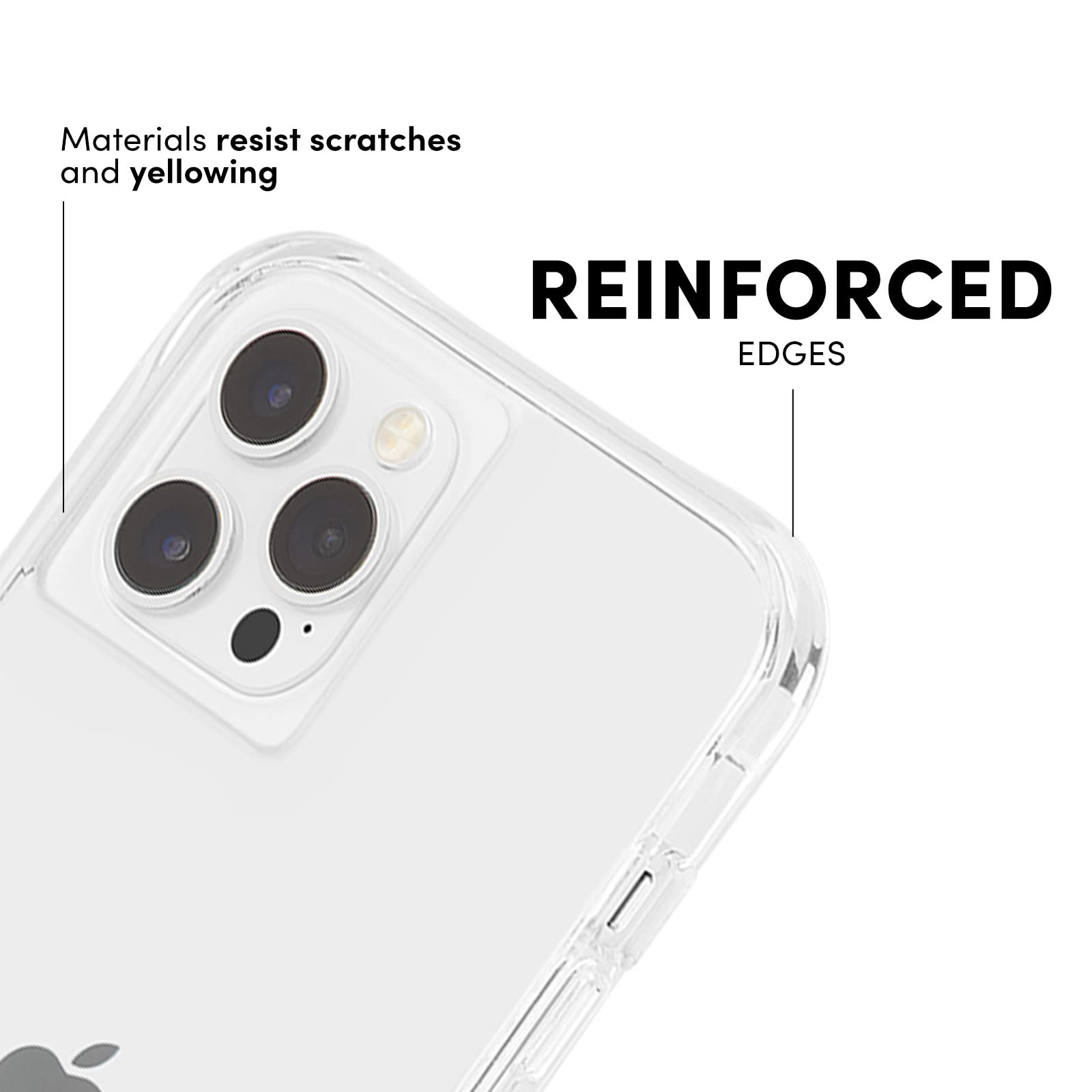 Case-Mate Tough Clear iPhone 12 Pro Max (5G) Case - 6.7 Inch Shockproof Phone Cover with 10ft Drop Protection - Perfect for Outdoor Activities, Work & Travel