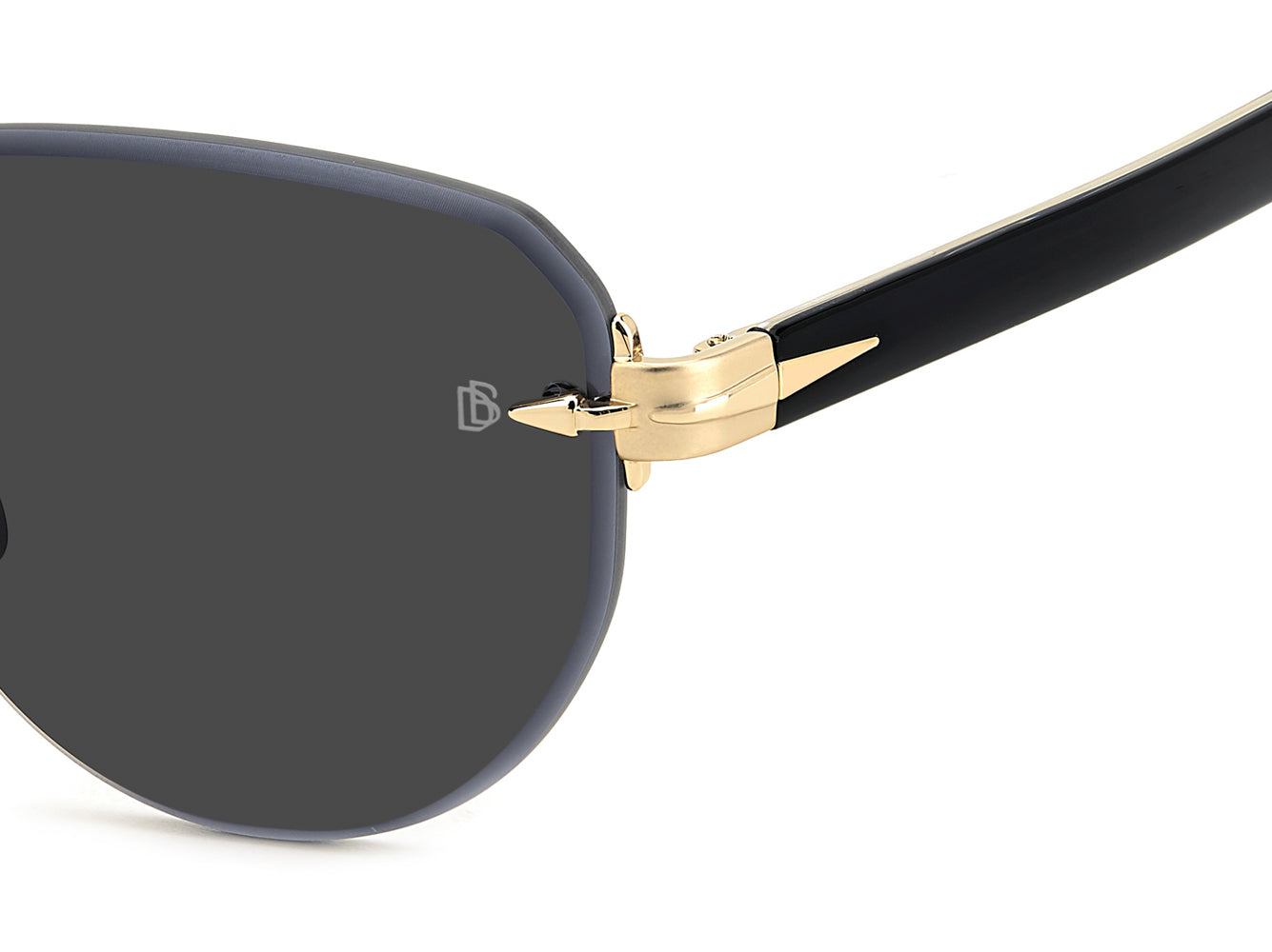 David Beckham DB7144/S Sunglasses - Polarized UV Protection Aviator Style for Men & Women - Perfect for Driving, Outdoor Sports & Fashion Accessories