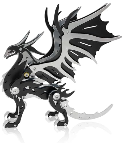Z8-magic Wing Dragon Black Silver