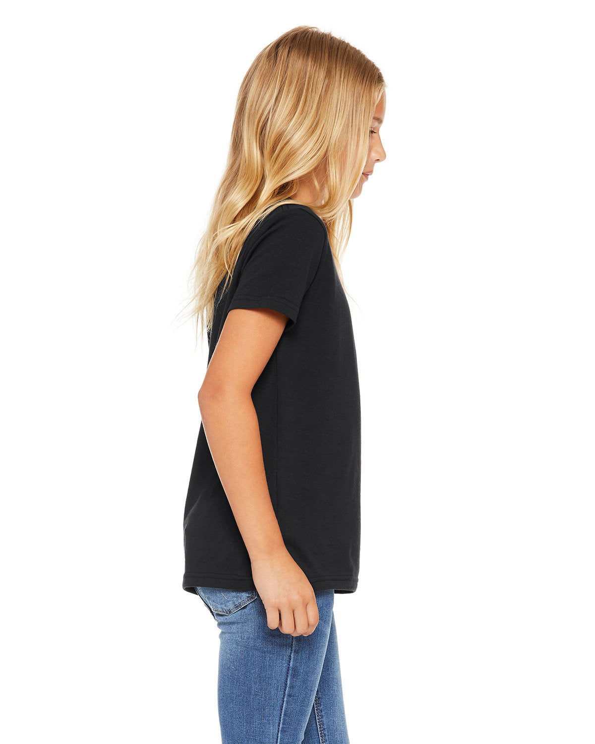 Bella + Canvas 3001Y Youth Jersey T-Shirt - Soft Cotton Short Sleeve Tee for Kids - Perfect for School, Sports & Everyday Wear