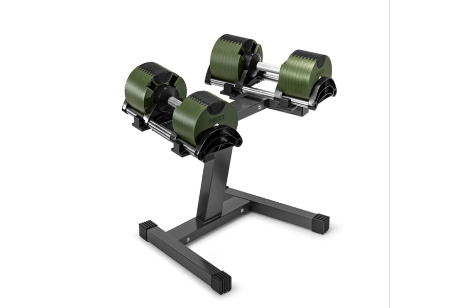 NÜOBELL Adjustable Dumbbell Stand - Heavy Duty Steel Single Leg Design for Home Gym & Workout Equipment - Perfect for Dumbbell Storage & Strength Training