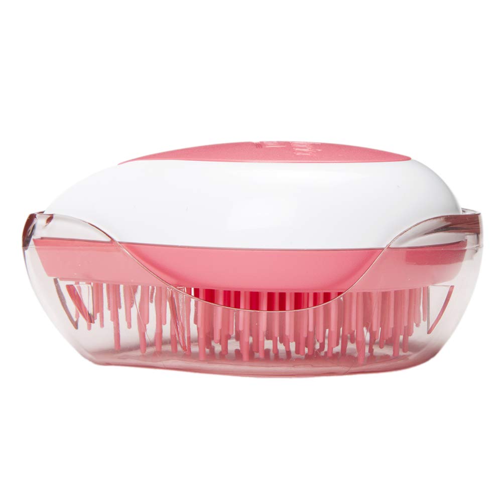Michel Mercier Detangling Hair Brush for Fine Hair - Travel Size Pink | Perfect for On-the-Go Styling & Tangle-Free Hair Care at Home