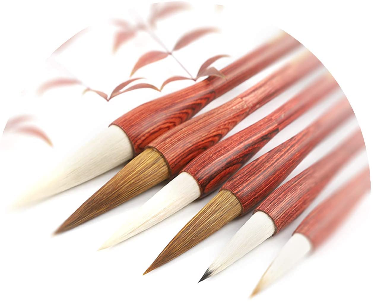 Premium LISTENDEAX Calligraphy Brush Set - Traditional Chinese & Japanese Watercolor Sumi Drawing Pens for Beginners - Perfect for Kanji, Sumi-e, and Watercolor Art - Ideal for Home, Studio, and Classroom Use