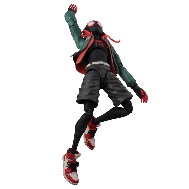 Spider-Man: Into the Spider-Verse Miles Morales Action Figure - Collectible SV Reissue Toy for Marvel Fans | Perfect for Display, Gifts, and Cosplay Play