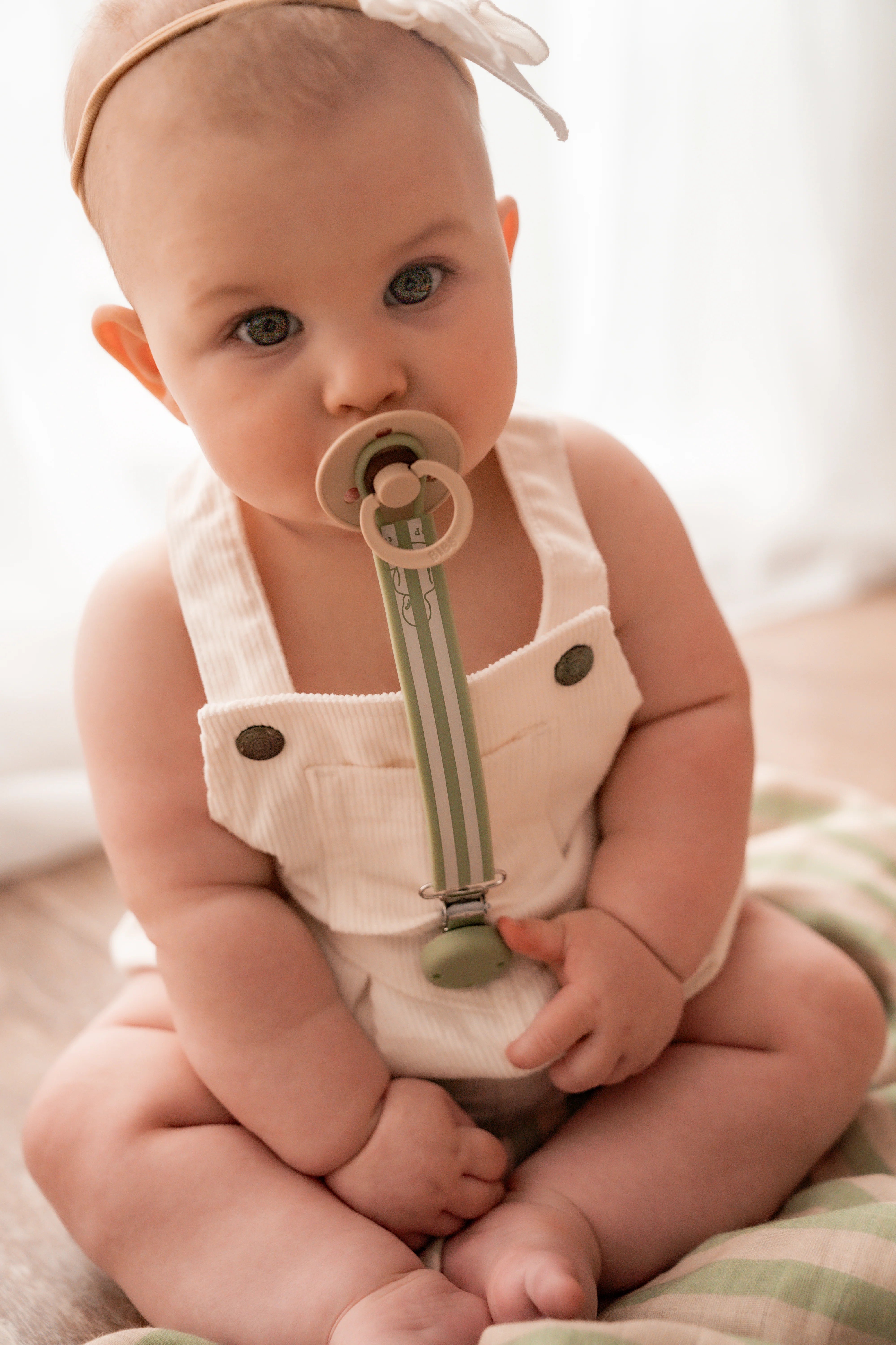 Pop Ya Tot Carnival Dummy Clip - Colorful Pacifier Holder for Babies & Toddlers - Perfect for Festivals, Travel and Everyday Use
