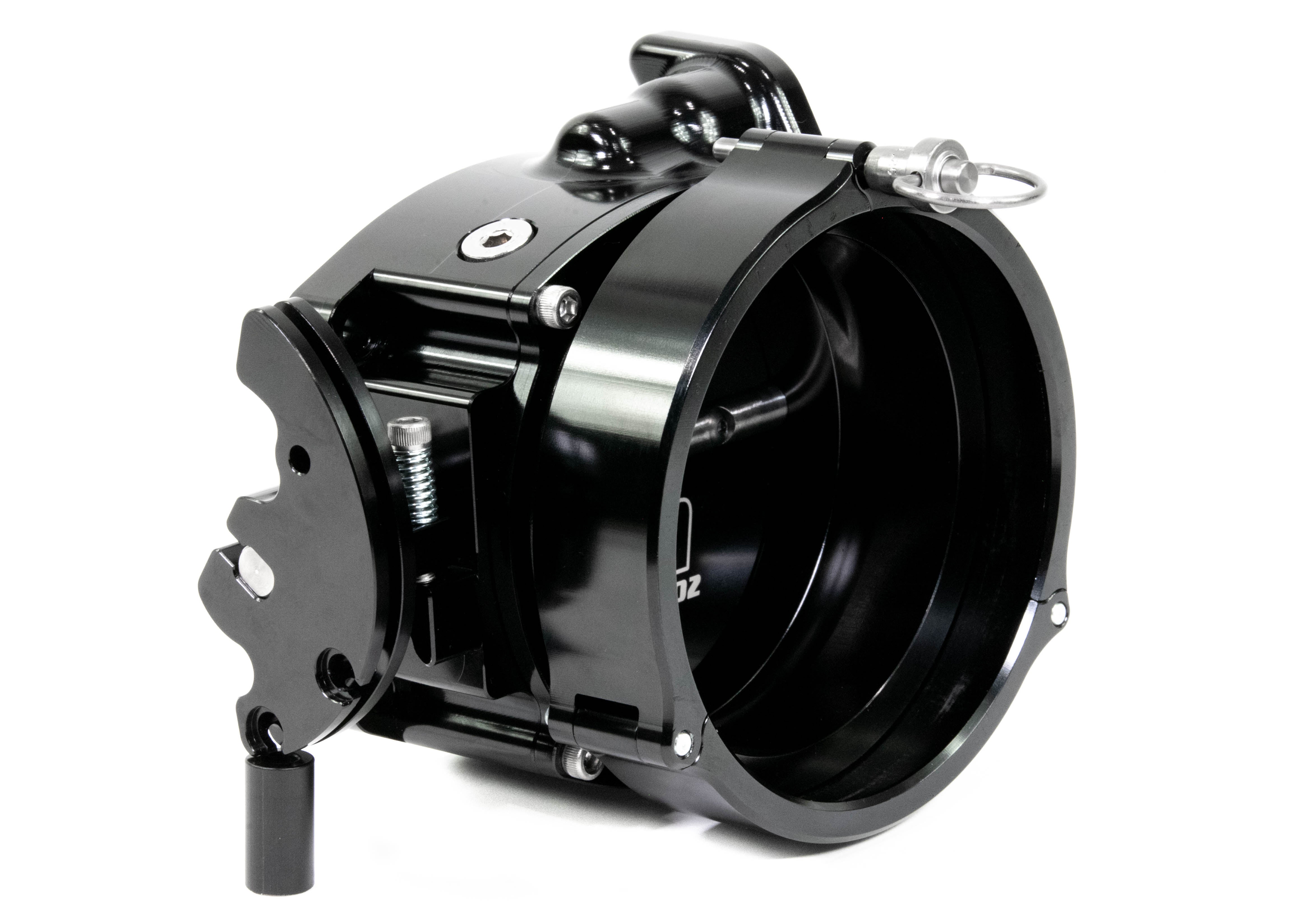 ICON 102mm & 105mm High Performance Cable Drive Throttle Body (Black) - Interchangeable Connection for Enhanced Airflow - Perfect for LS Engines, Muscle Cars & Performance Upgrades