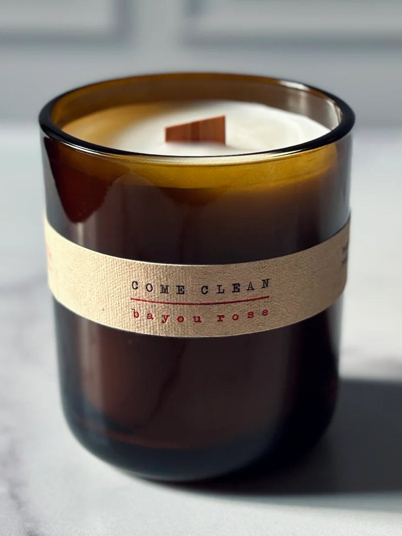 Bayou Rose Scented Candles - Natural Soy Wax, Long-Lasting Fragrance for Home, Relaxation & Romantic Ambiance | Perfect for Gifts, Spa, Yoga & Meditation
