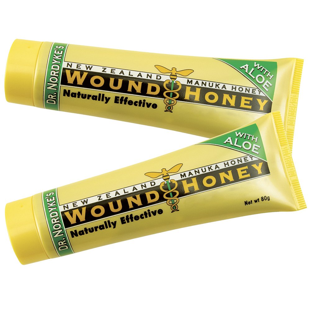 Manuka Honey Wound Cream with Active UMF 10+ - Natural Healing Ointment for Cuts, Burns & Skin Irritations (2-Pack) | First Aid Essential for Home & Travel