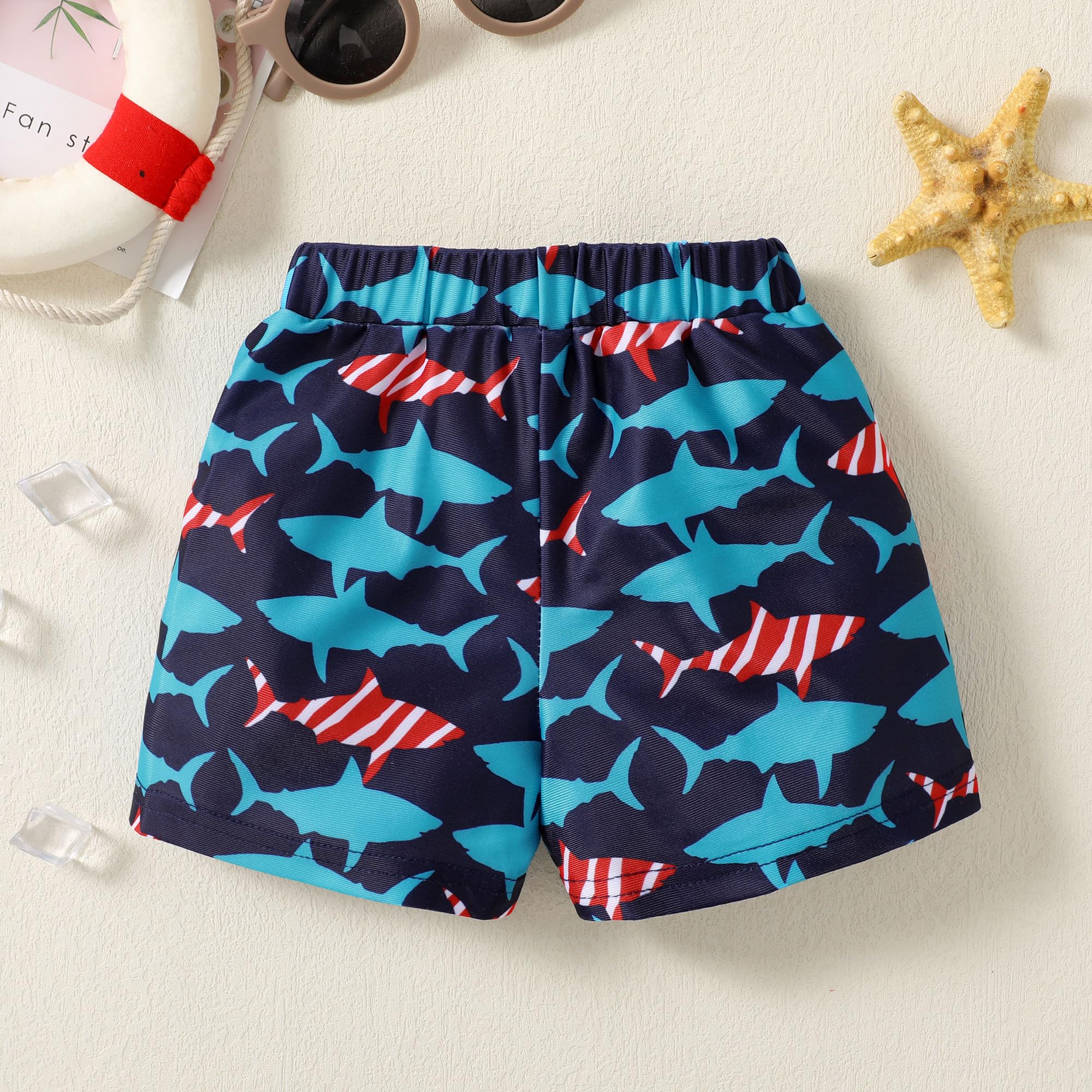 **Boys Swim Trunks for Toddlers - Quick Dry Baby Boy Bathing Suit with UPF 50+ Sun Protection - Perfect for Pool, Beach & Water Play**
