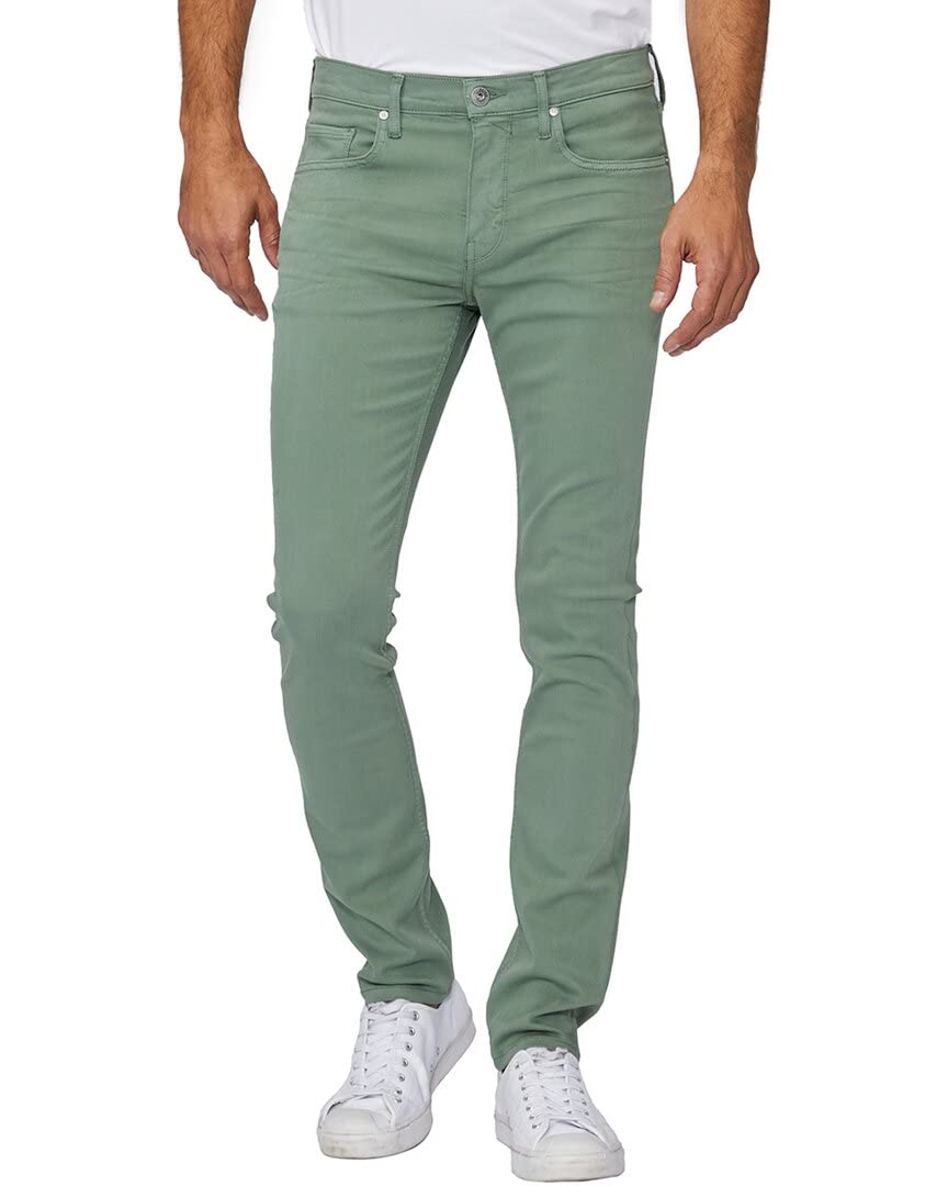 PAIGE Men's Lennox Toasted Almond Casual Pants - Slim Fit Stretch Chinos for Work, Office & Business Casual Outfits | Comfortable & Stylish Men's Trousers