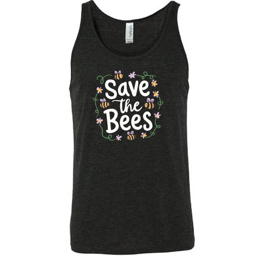 Save The Bees Unisex T-Shirt - Eco-Friendly Cotton Tee for Beekeepers & Nature Lovers | Perfect for Earth Day & Environmental Awareness Events