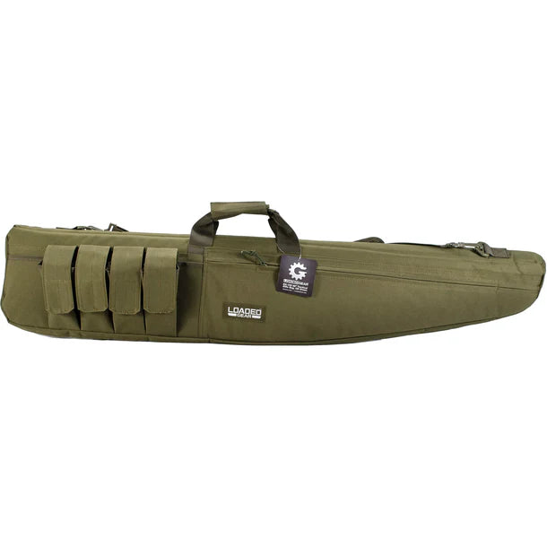 Barska BI12320 Loaded Gear 48 Tactical Rifle Bag - OD Green RX 100 - Durable Gun Case for Hunting, Shooting Range & Outdoor Sports | Military-Grade Protection for Firearms & Accessories