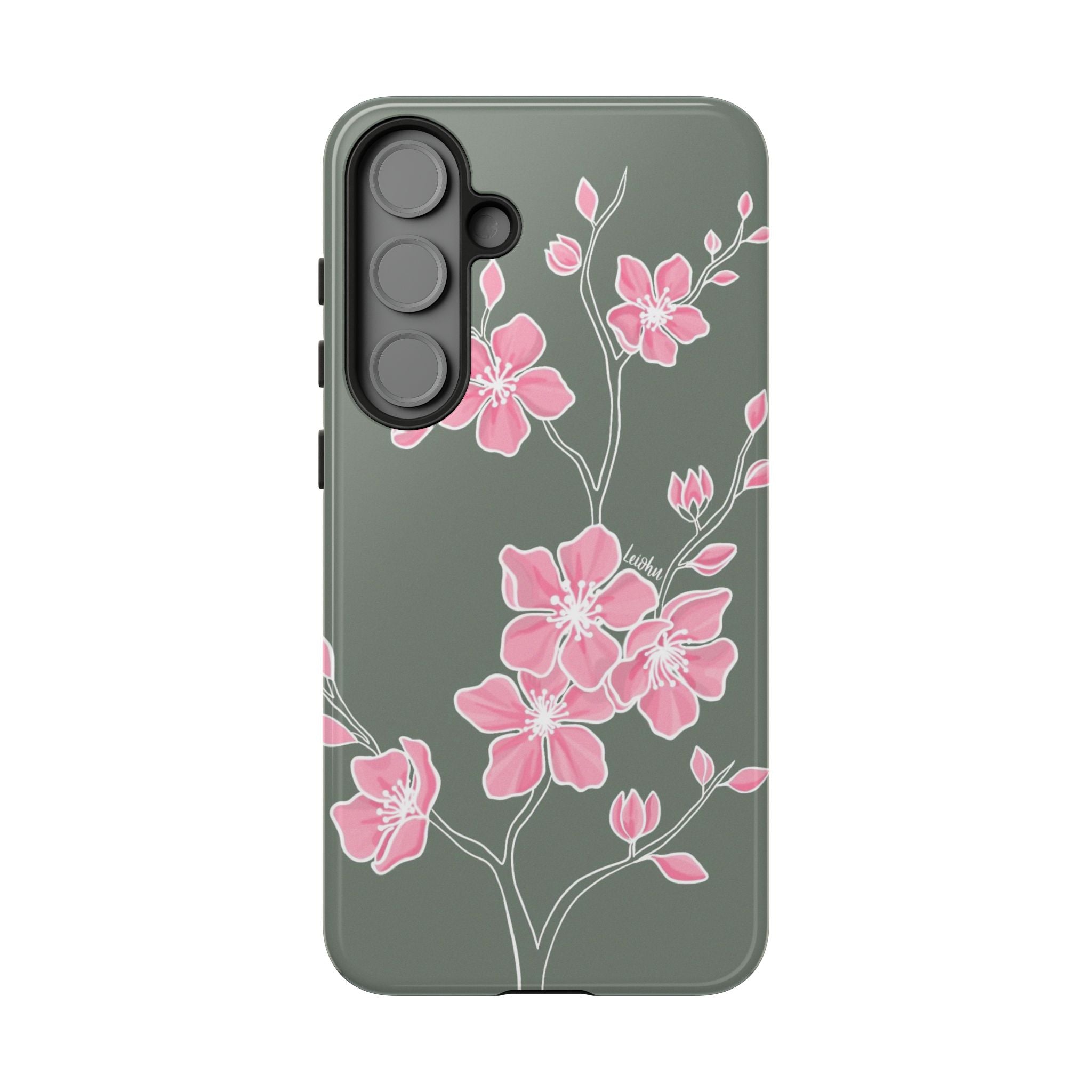 Samsung Galaxy Phone Case with Cherry Blossom Design - Stylish Protective Cover for Everyday Use, Travel & Work