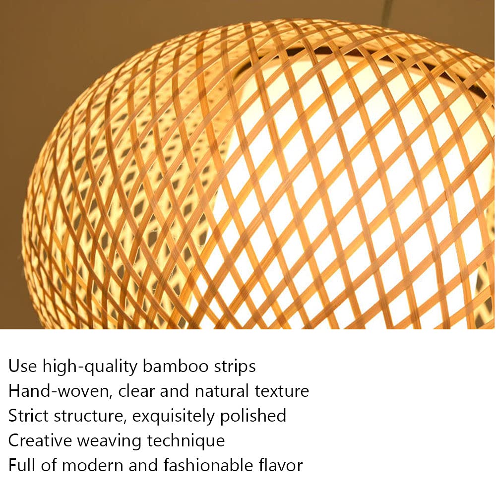 Modern LED Bamboo Chandelier - Industrial Pendant Light with Chinese Style for Dining Room, Farmhouse & Lodge Decor | Perfect for Wedding, Living Room & Ceiling Lighting