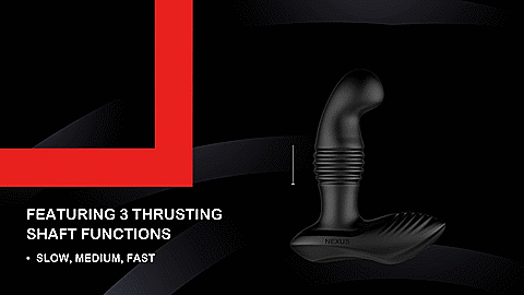 Nexus Thrust Prostate Massager for Men - Premium G-Spot Stimulator & Anal Pleasure Device - Perfect for Solo Play & Couples Intimacy