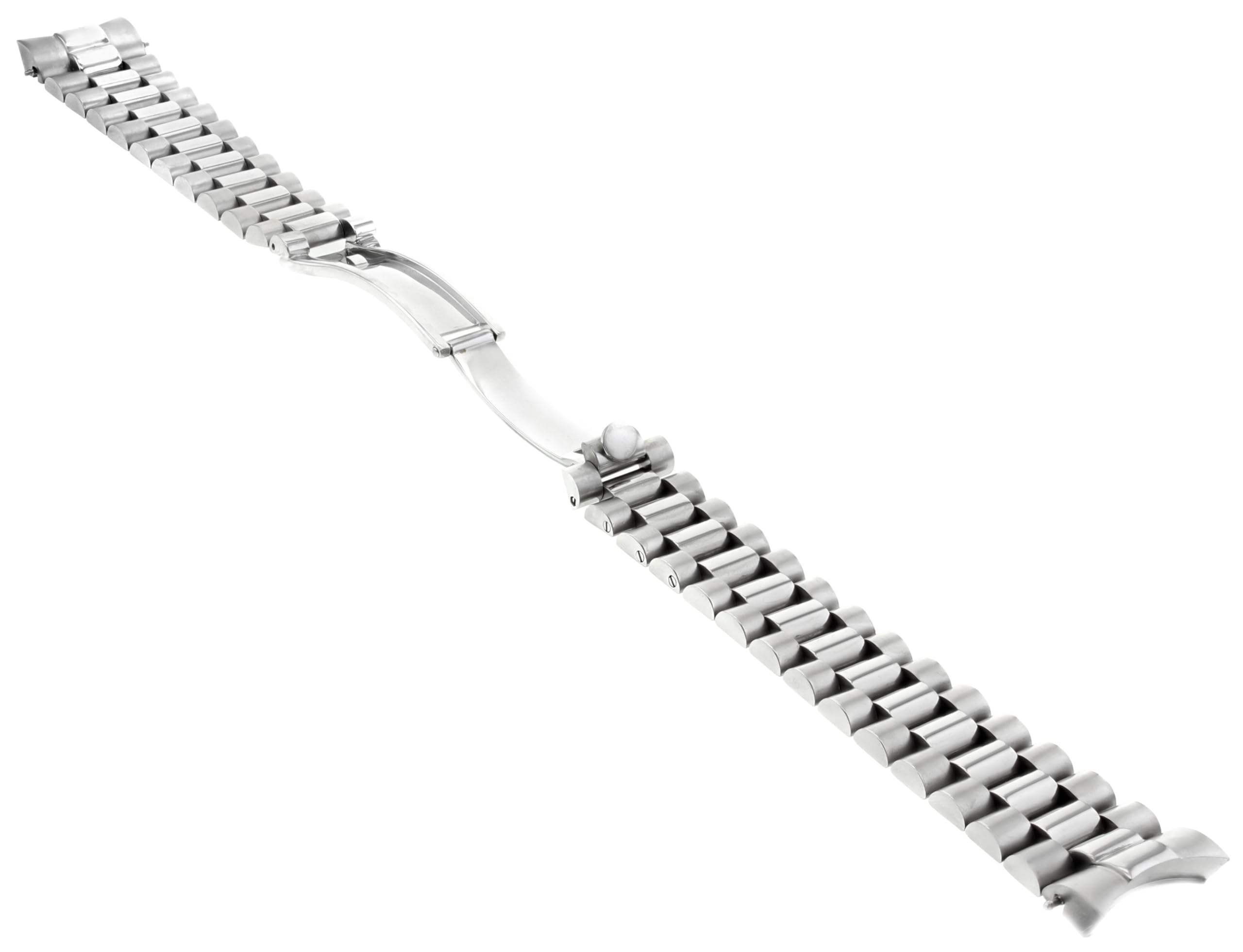 20mm Stainless Steel President Watch Band Strap for Rolex Datejust 36mm - Premium Replacement Watch Bracelet for Men & Women | Dress, Business & Everyday Wear