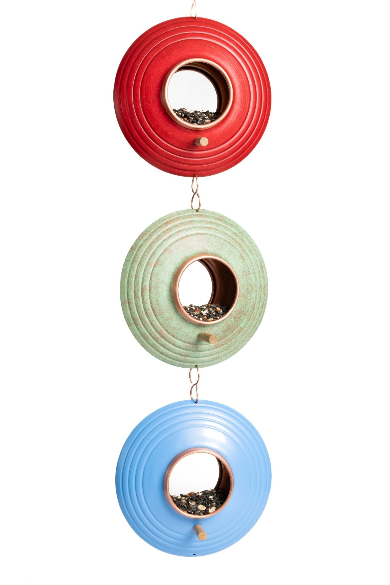 Mojave Fly Thru ™ Bird Feeder - Premium Outdoor Bird Feeder for Wild Birds, Garden & Backyard Decor - Attracts Cardinals, Finches & Hummingbirds - Perfect for Bird Watching & Nature Lovers