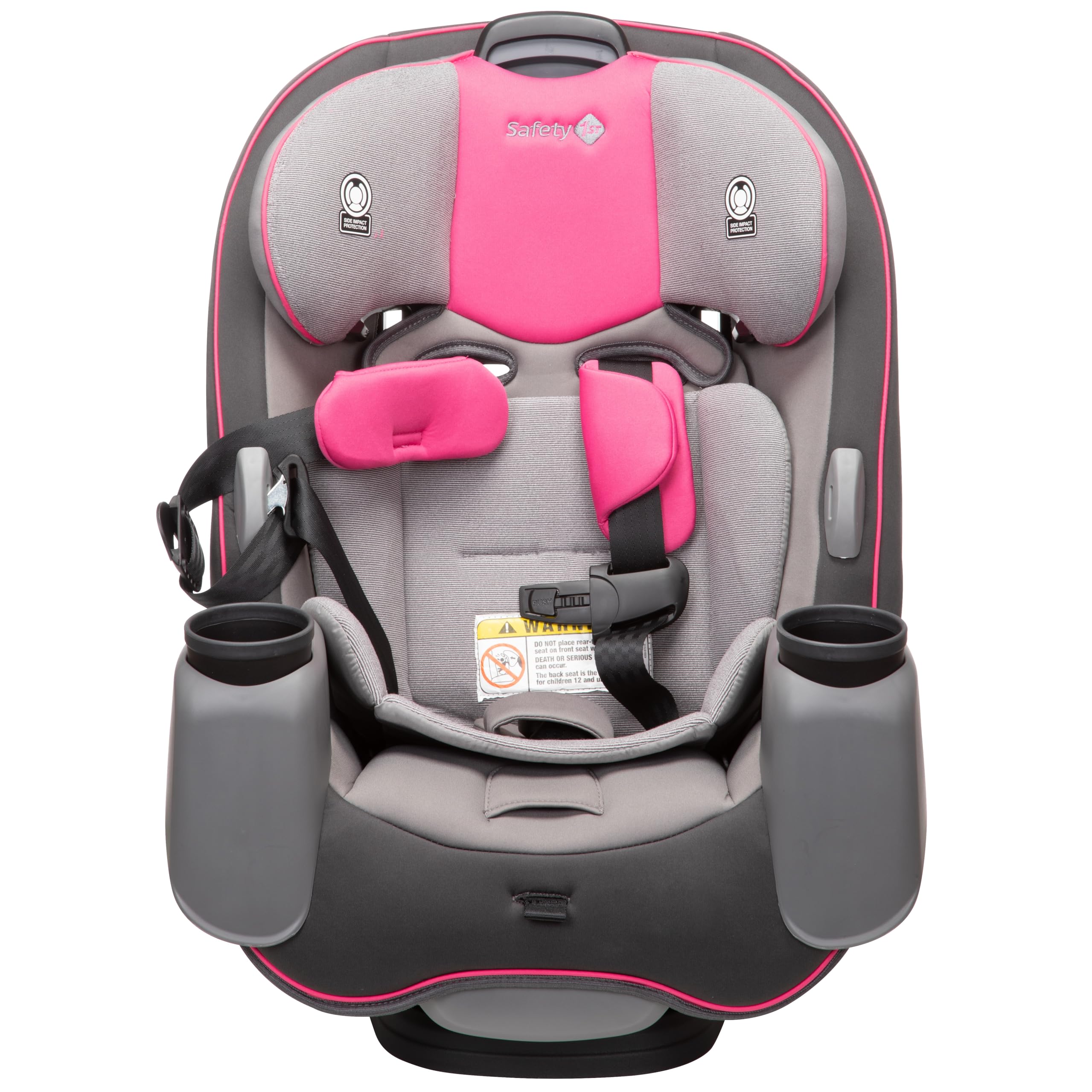 Safety 1st Crosstown DLX All-in-One Convertible Car Seat - Cabaret | Rear-Facing, Forward-Facing & Booster Mode | 3-in-1 Design for Infants to Big Kids | Safe & Comfortable for Long Rides | Perfect for Family Travel & Daily Commutes