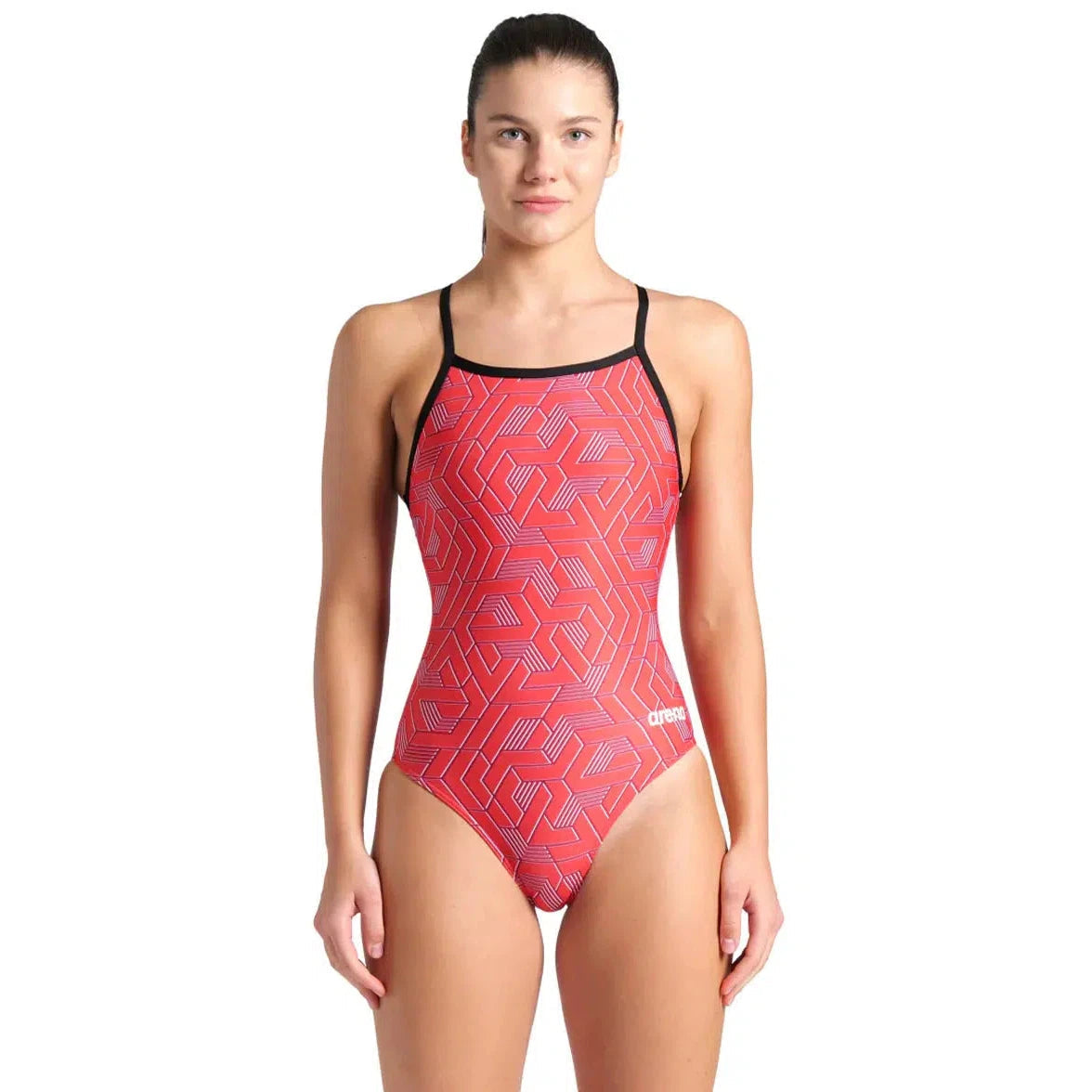 Arena Escape Lightdrop Back Swimsuit - High Performance Competitive Swimwear for Women, Perfect for Lap Swimming, Water Aerobics & Beach Activities